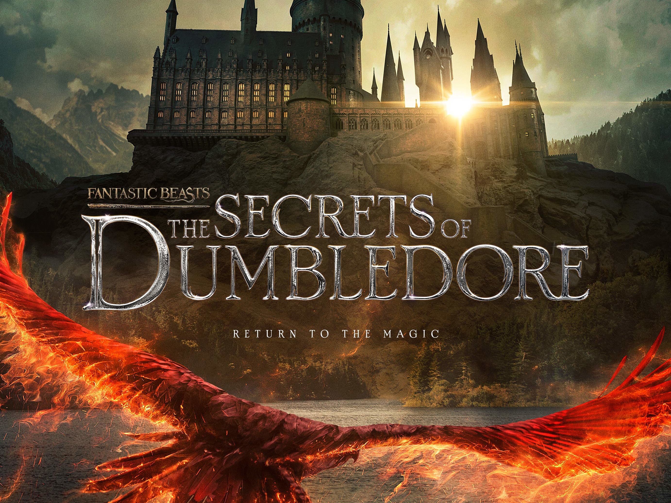 Fantastic Beasts: The Secrets of Dumbledore Phoenix HD Wallpaper
