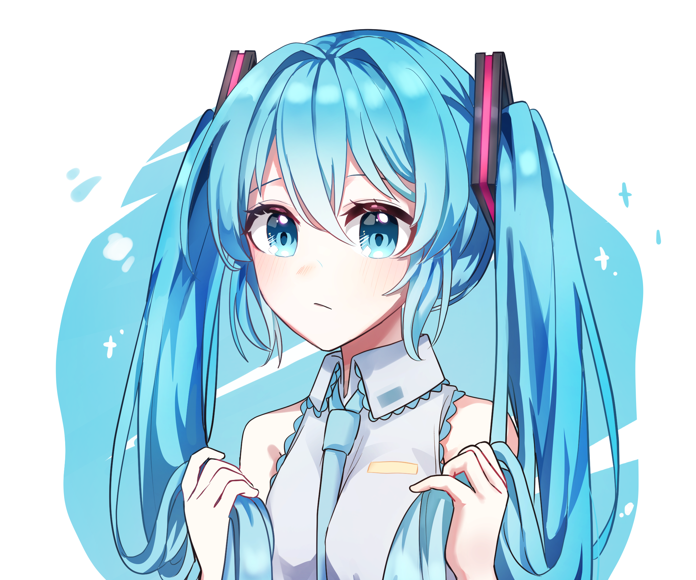 Hatsune Miku from Vocaloid HD Wallpaper