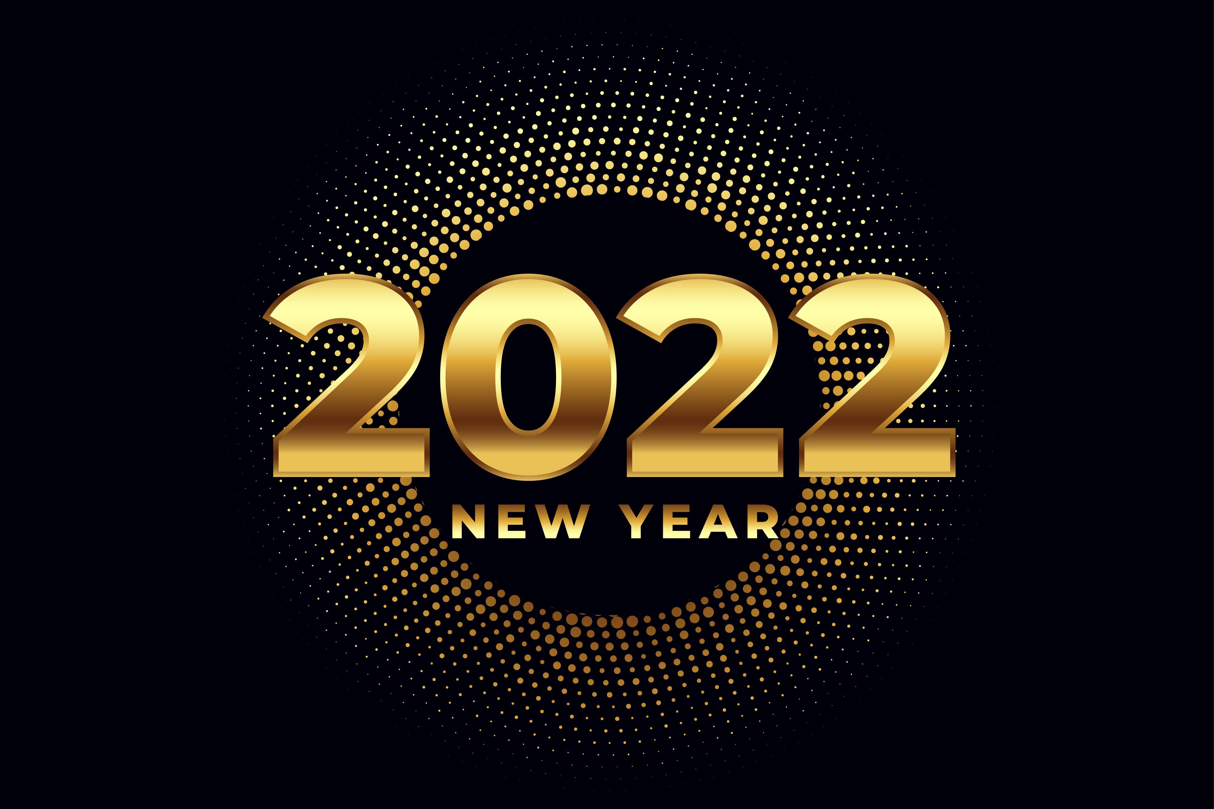 New Year 2022 HD Wallpaper