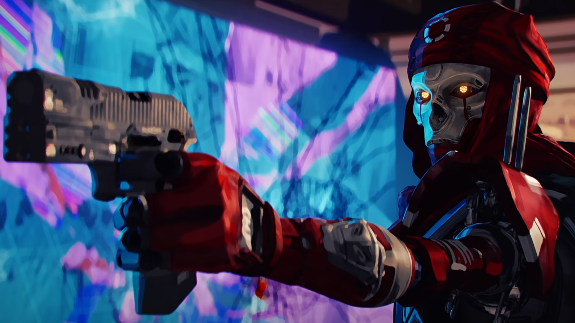 Revenant from Apex Legends holding a gun HD Wallpaper