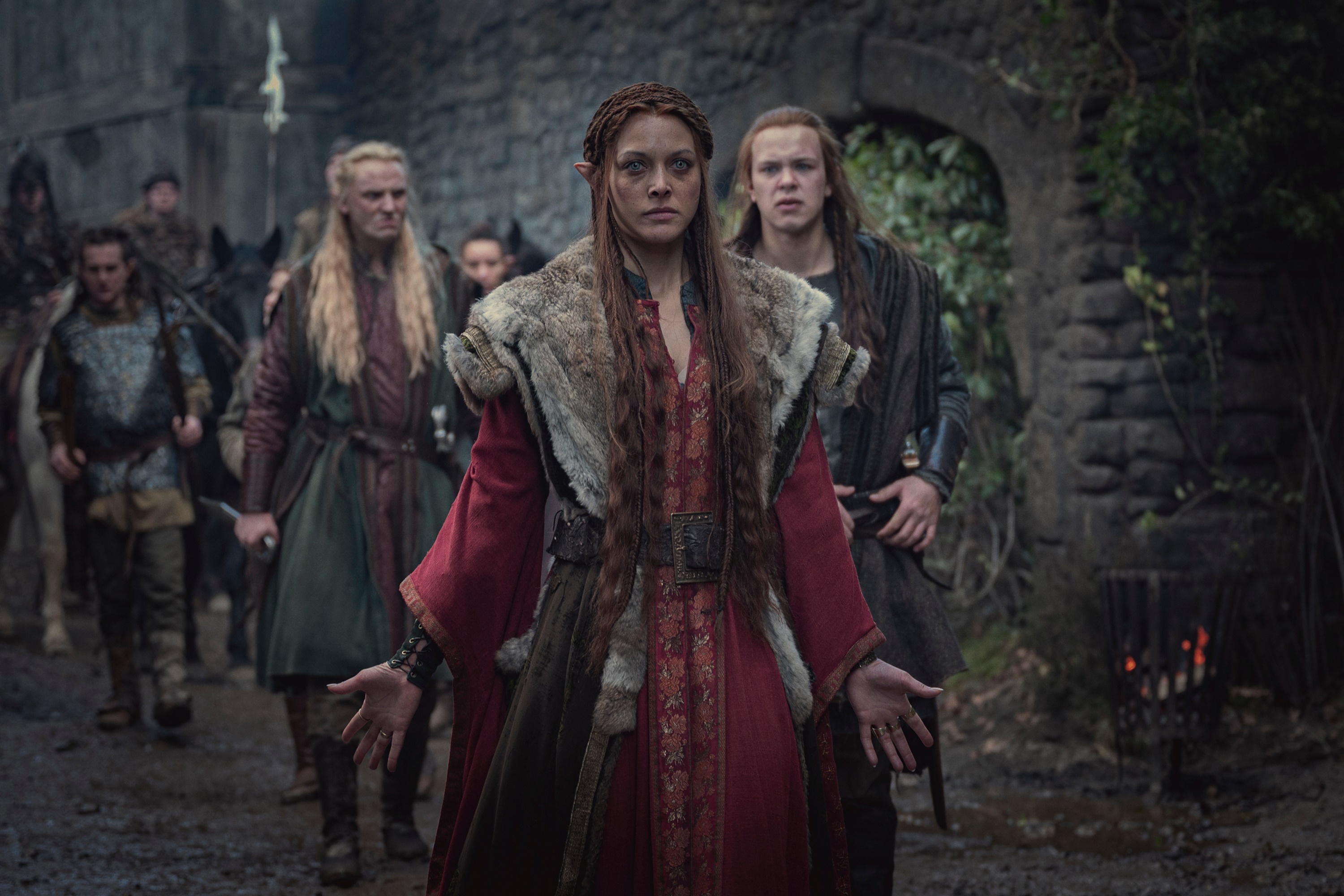 Francesca Findabair from The Witcher HD Wallpaper