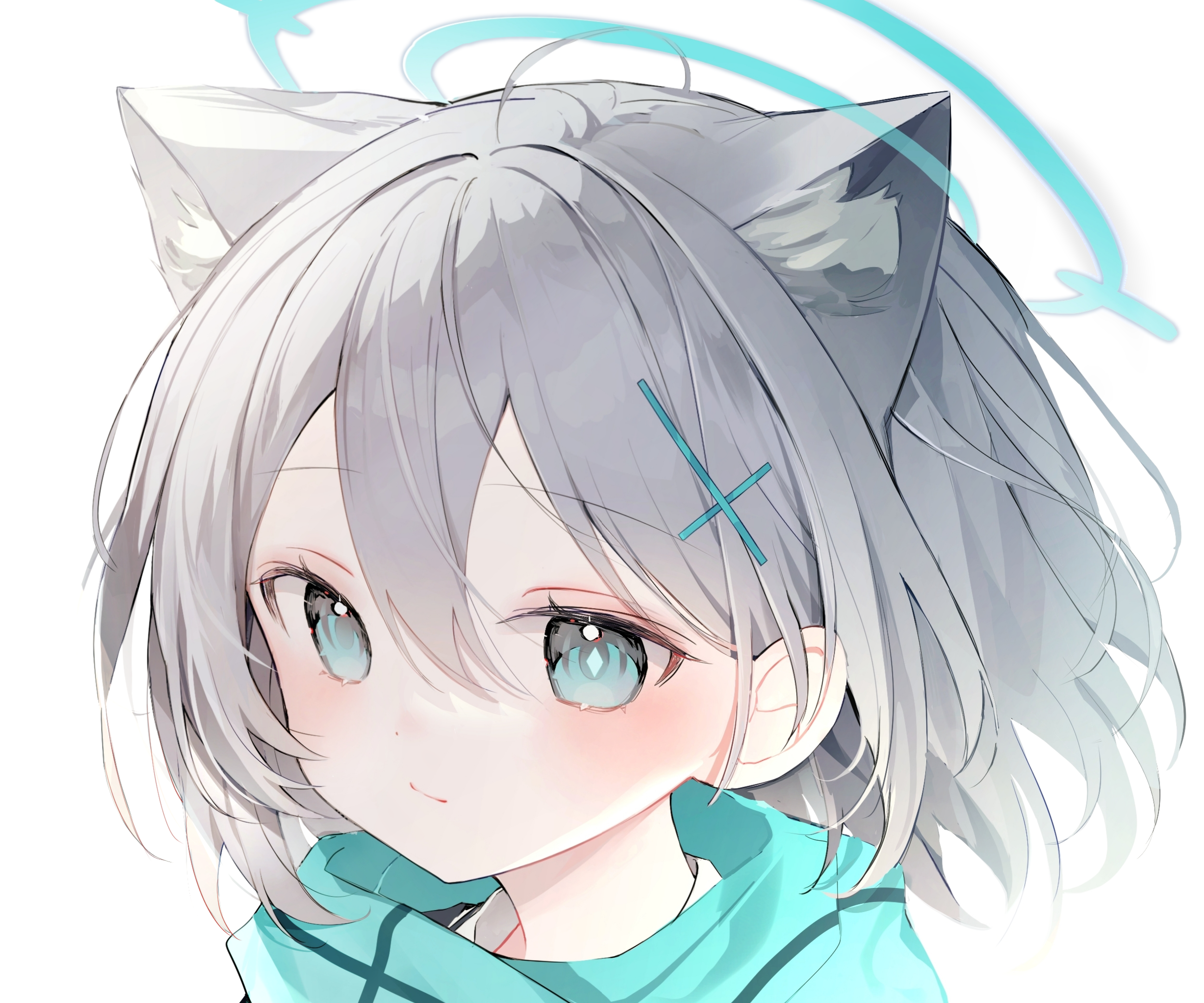 Sunaookami Shiroko from Blue Archive HD Wallpaper