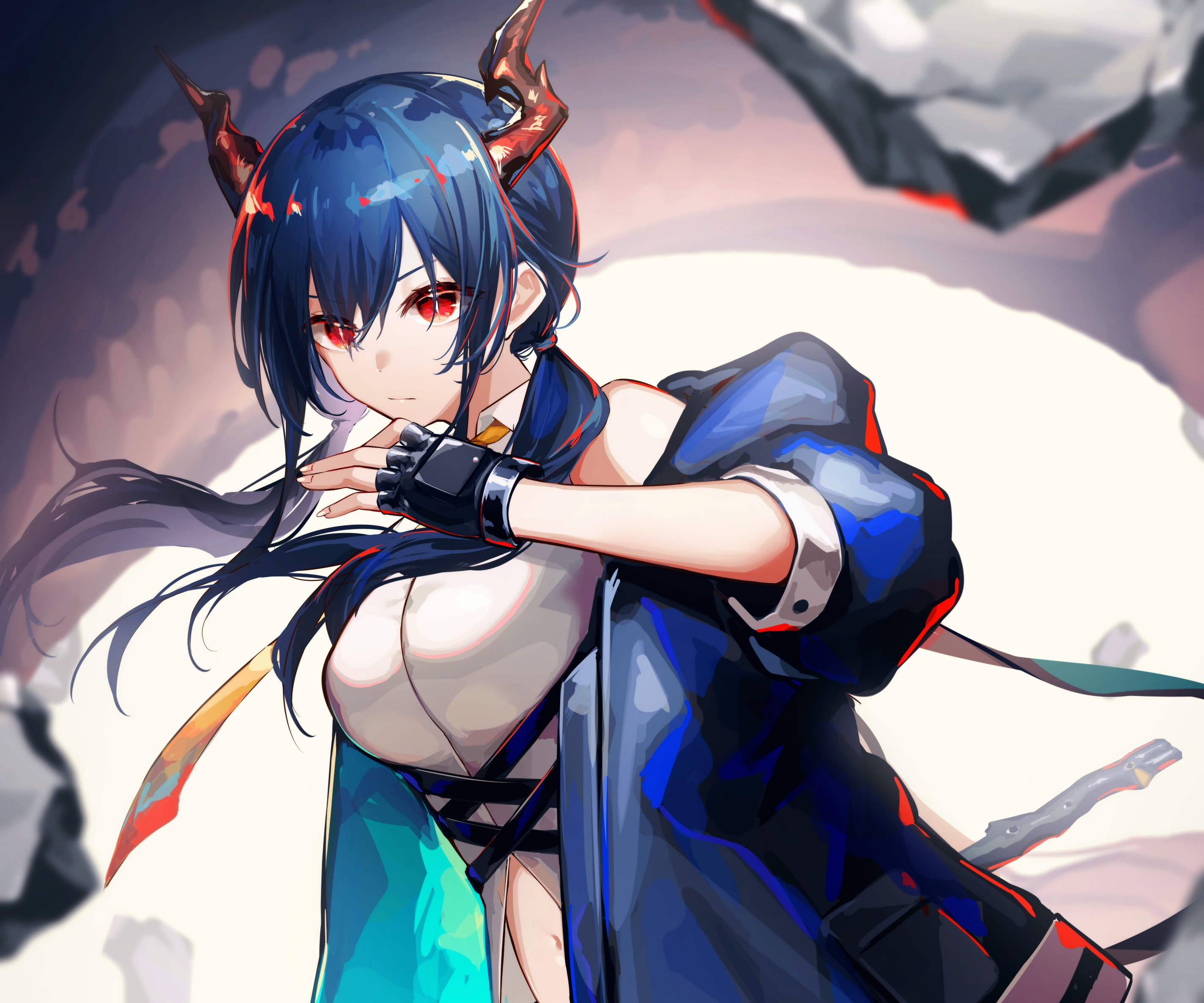 Chen from Arknights HD Wallpaper
