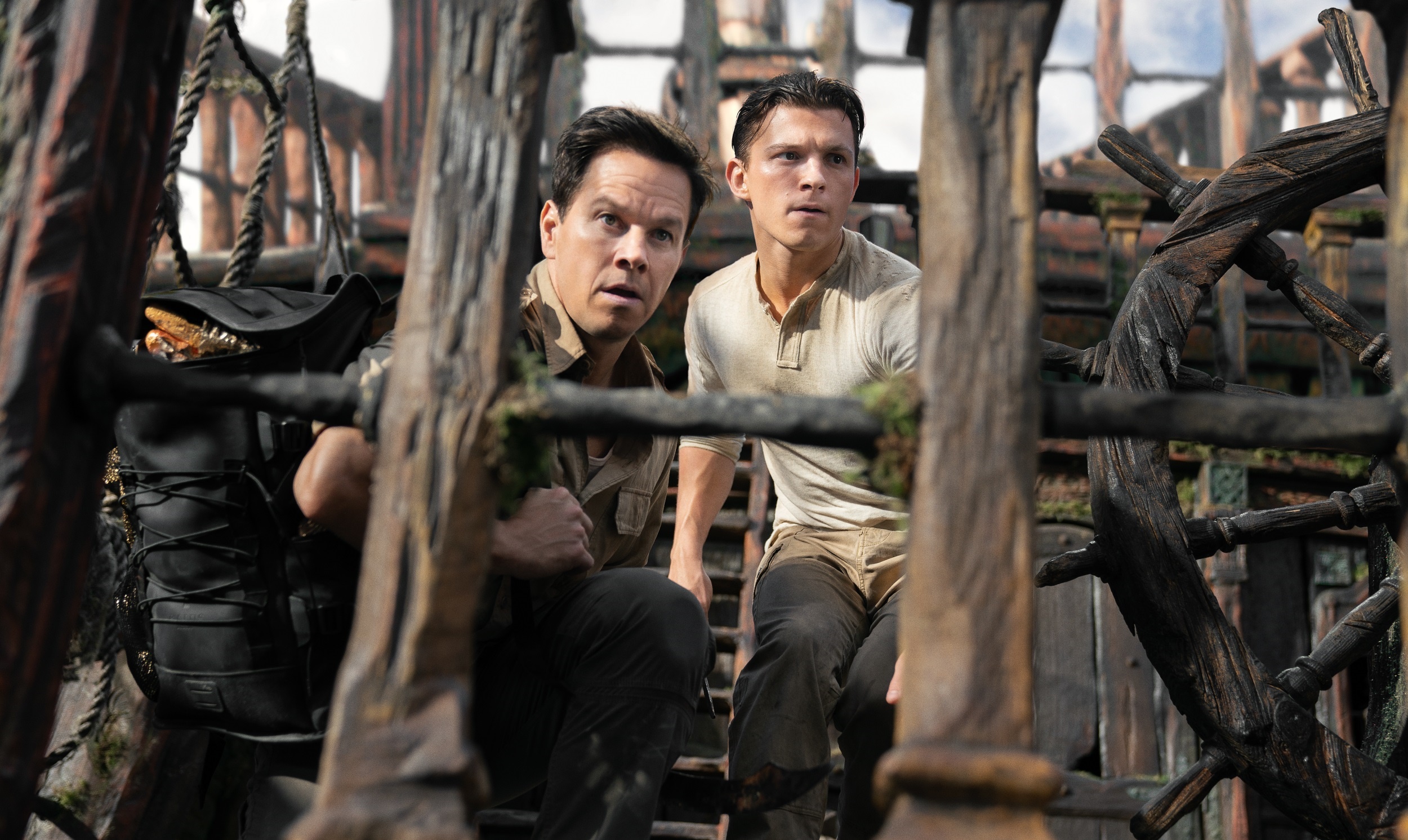 Victor Sullivan and Nathan Drake from Uncharted HD Wallpaper