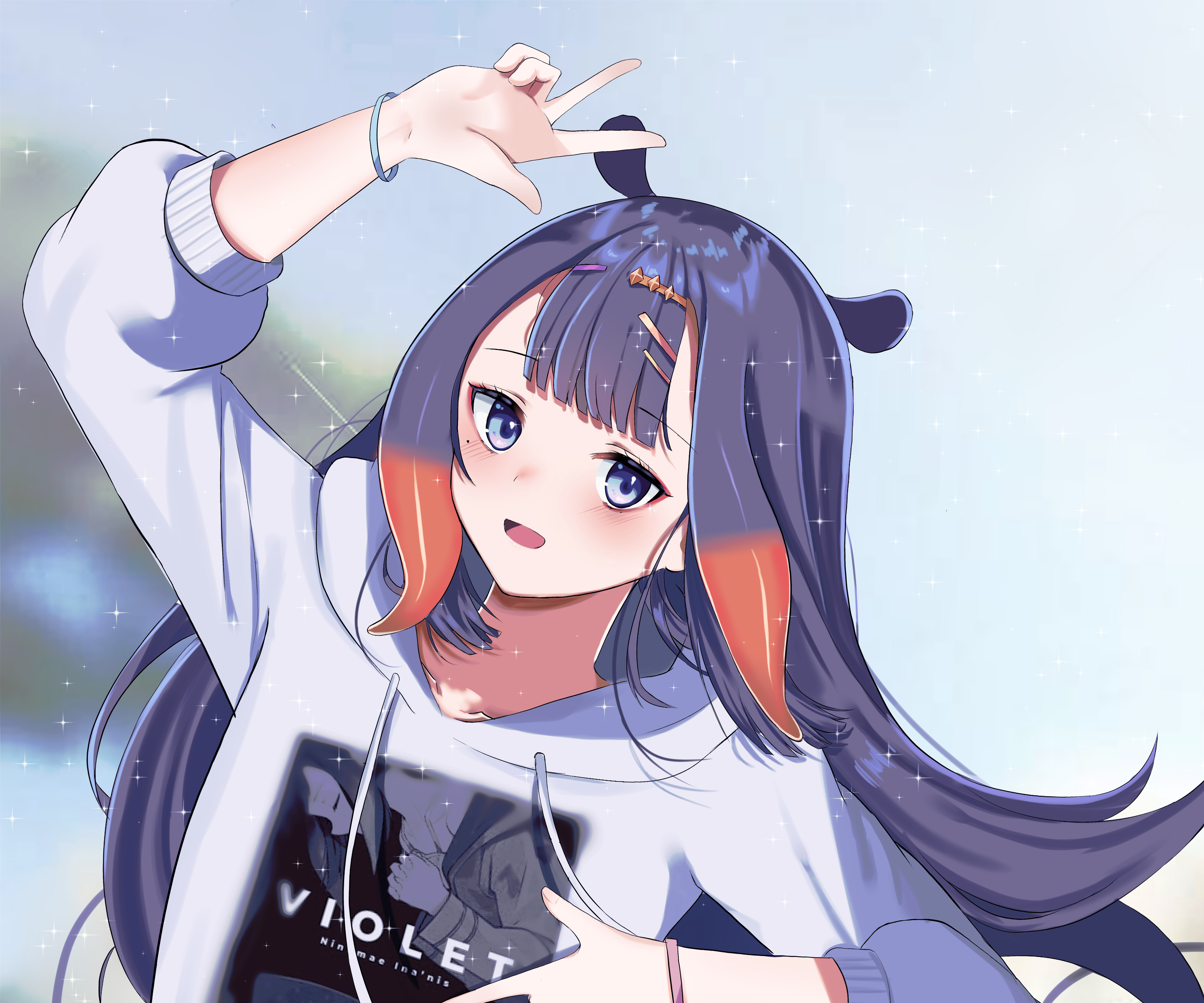 Ninomae Inānis from Hololive 4K HD Wallpaper