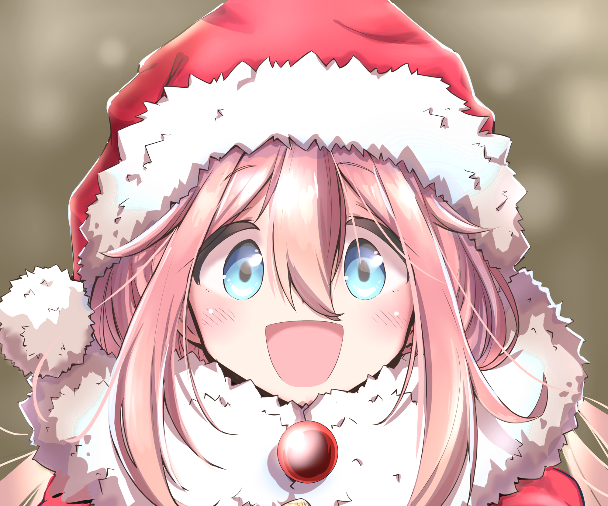 Nadeshiko Kagamihara from Laid-Back Camp HD Wallpaper