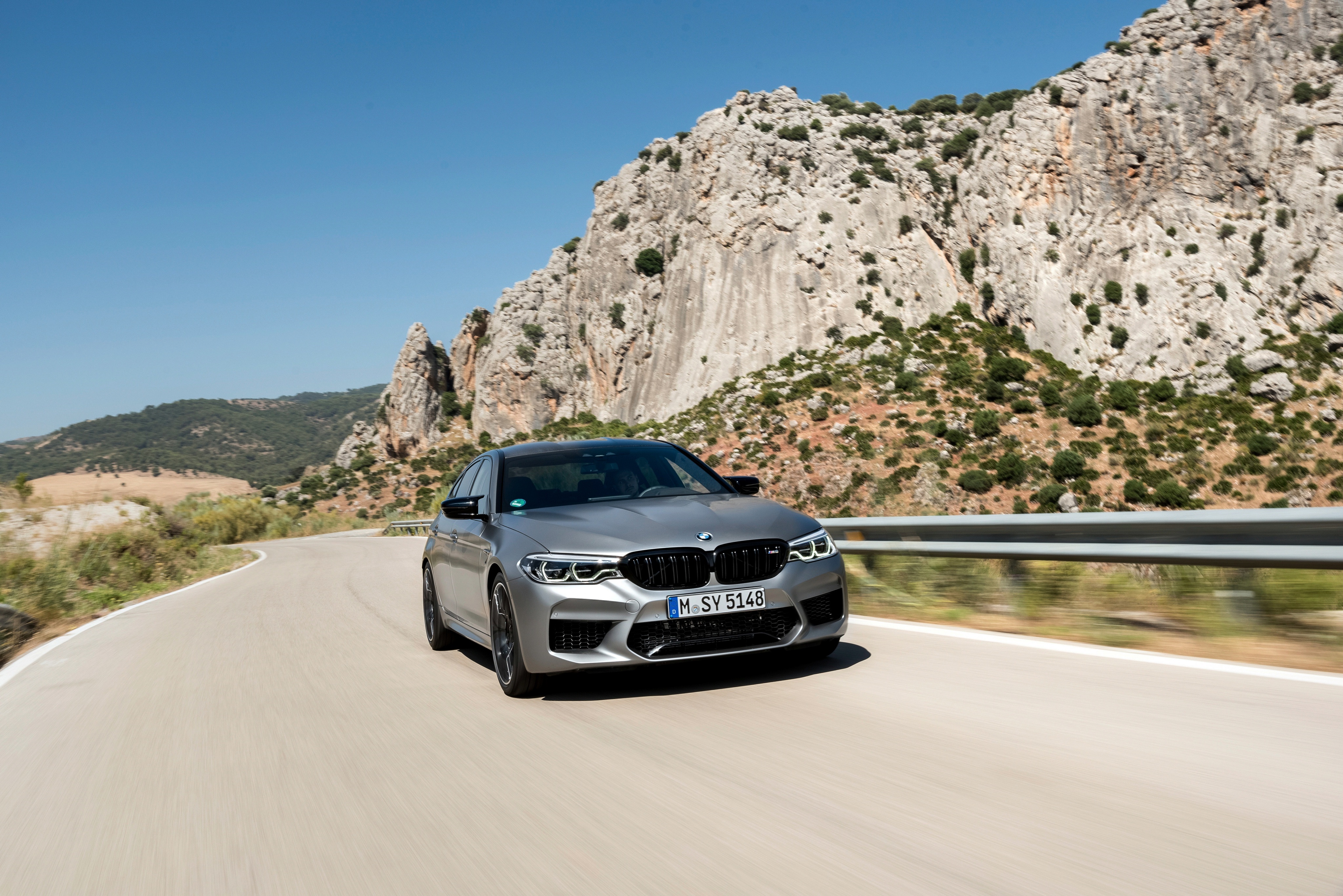 BMW M5 Competition HD Wallpaper