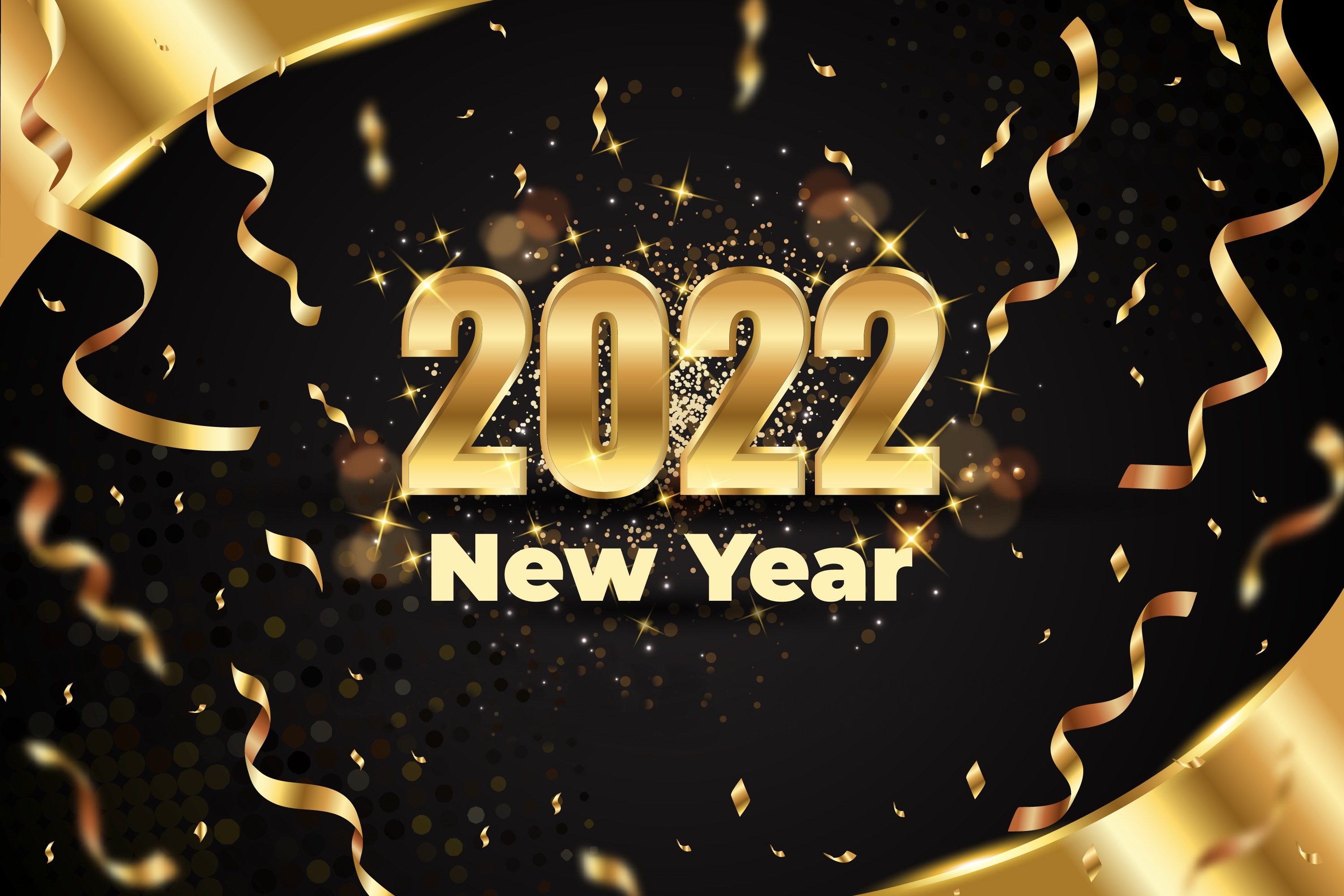 New Year 2022 HD Wallpaper
