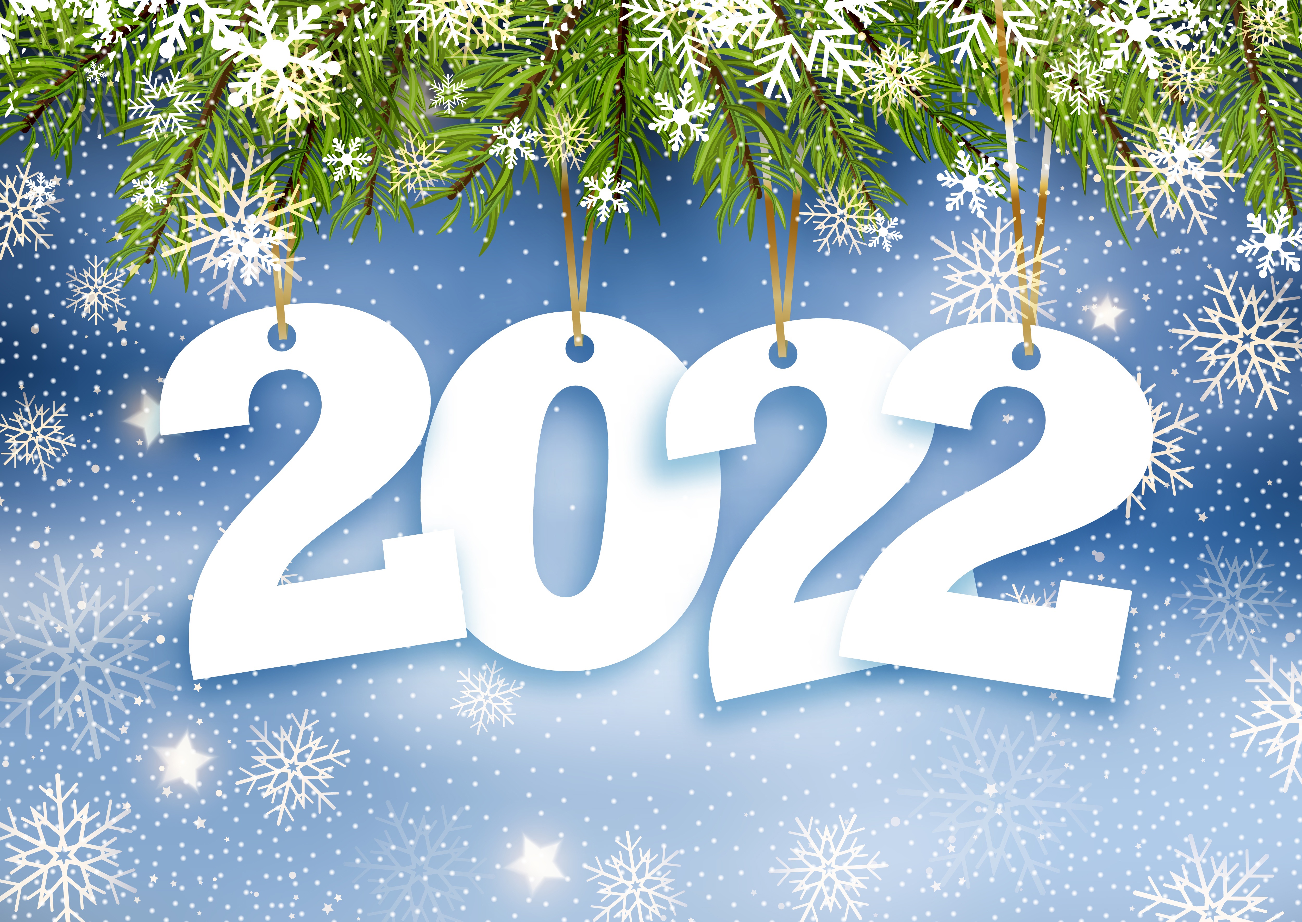 New Year 2022 HD Wallpaper