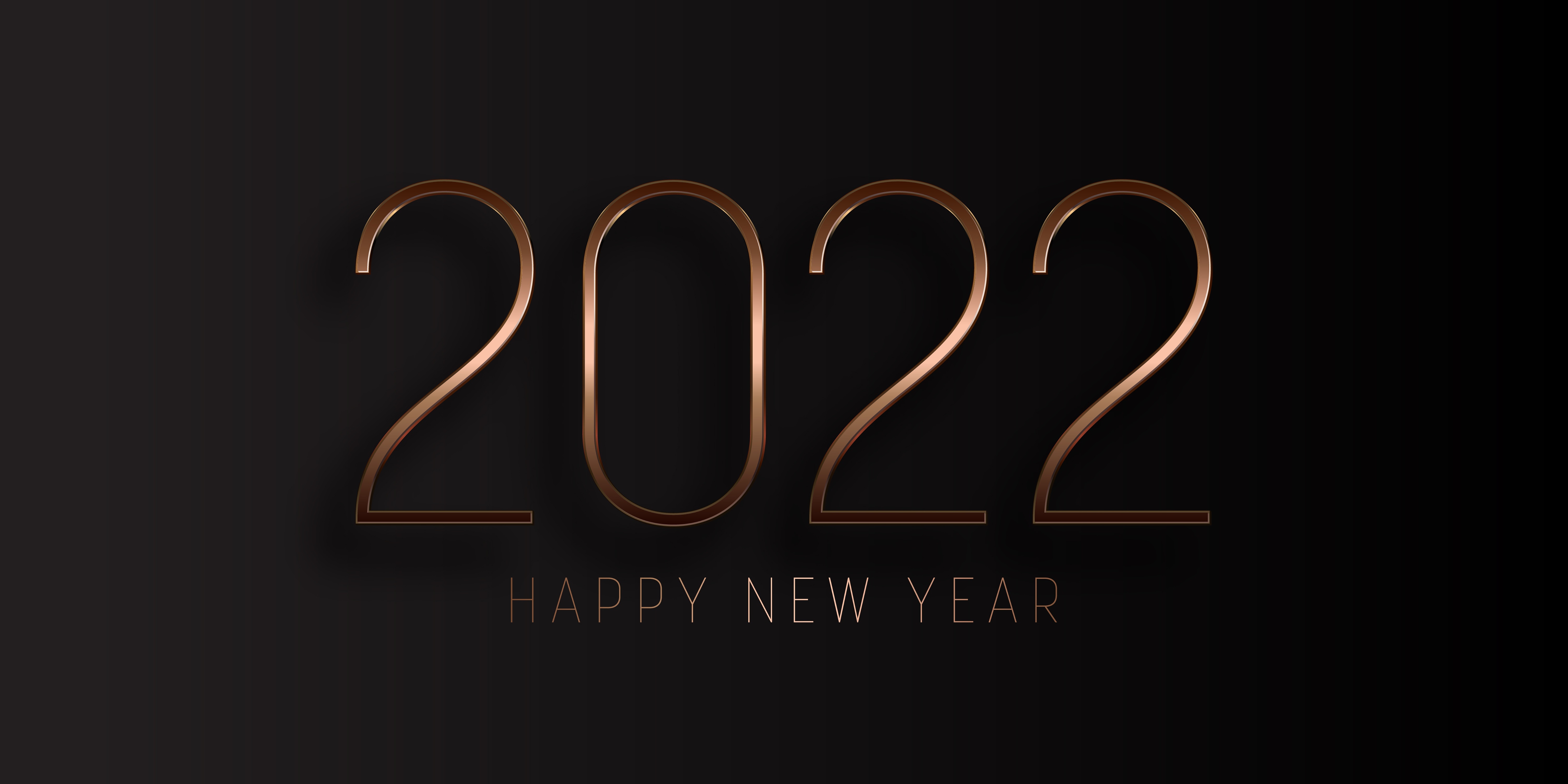 Happy New Year 2022 4K HD Wallpaper