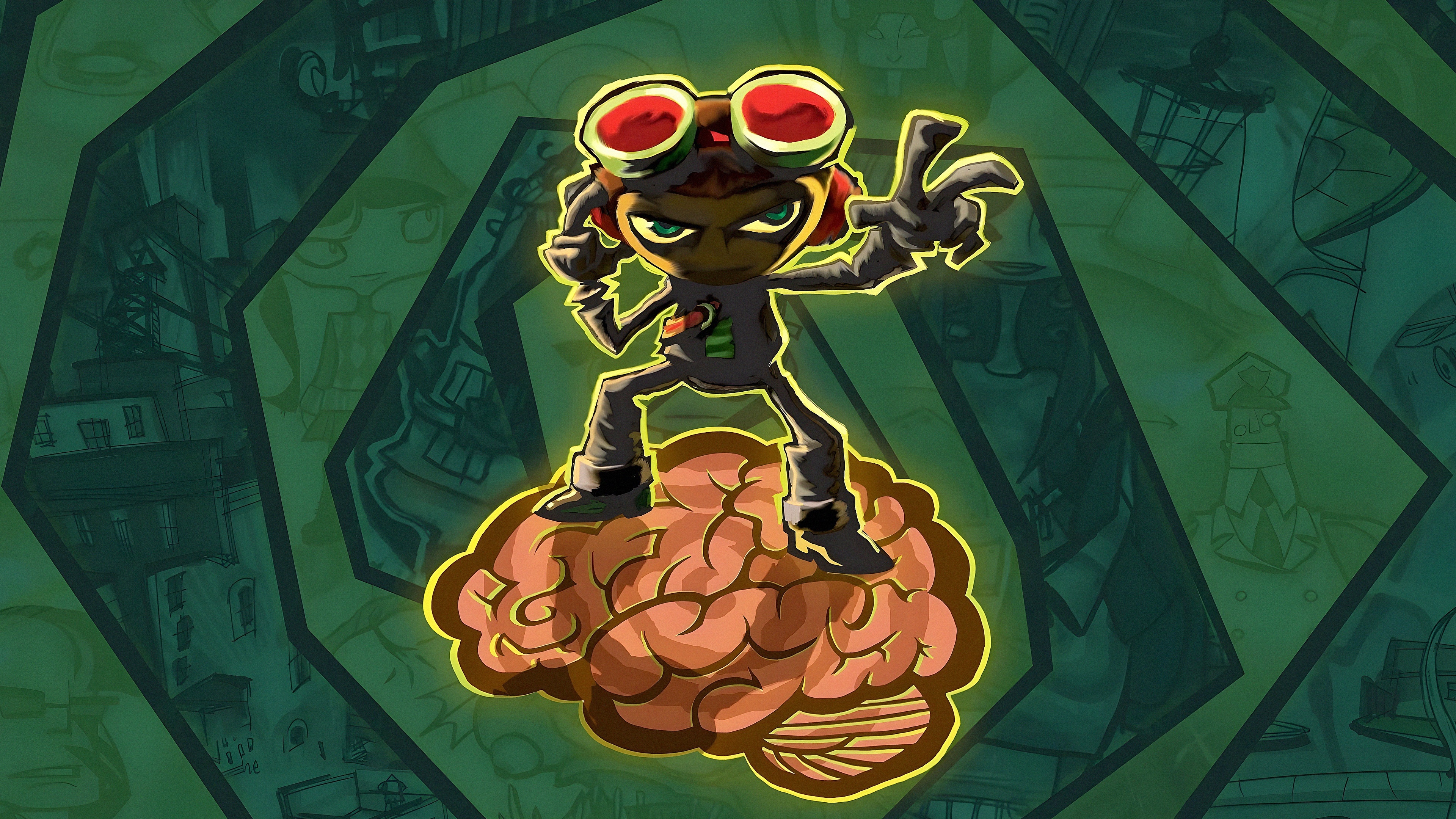 Razputin Aquato from Psychonauts 4K HD Wallpaper