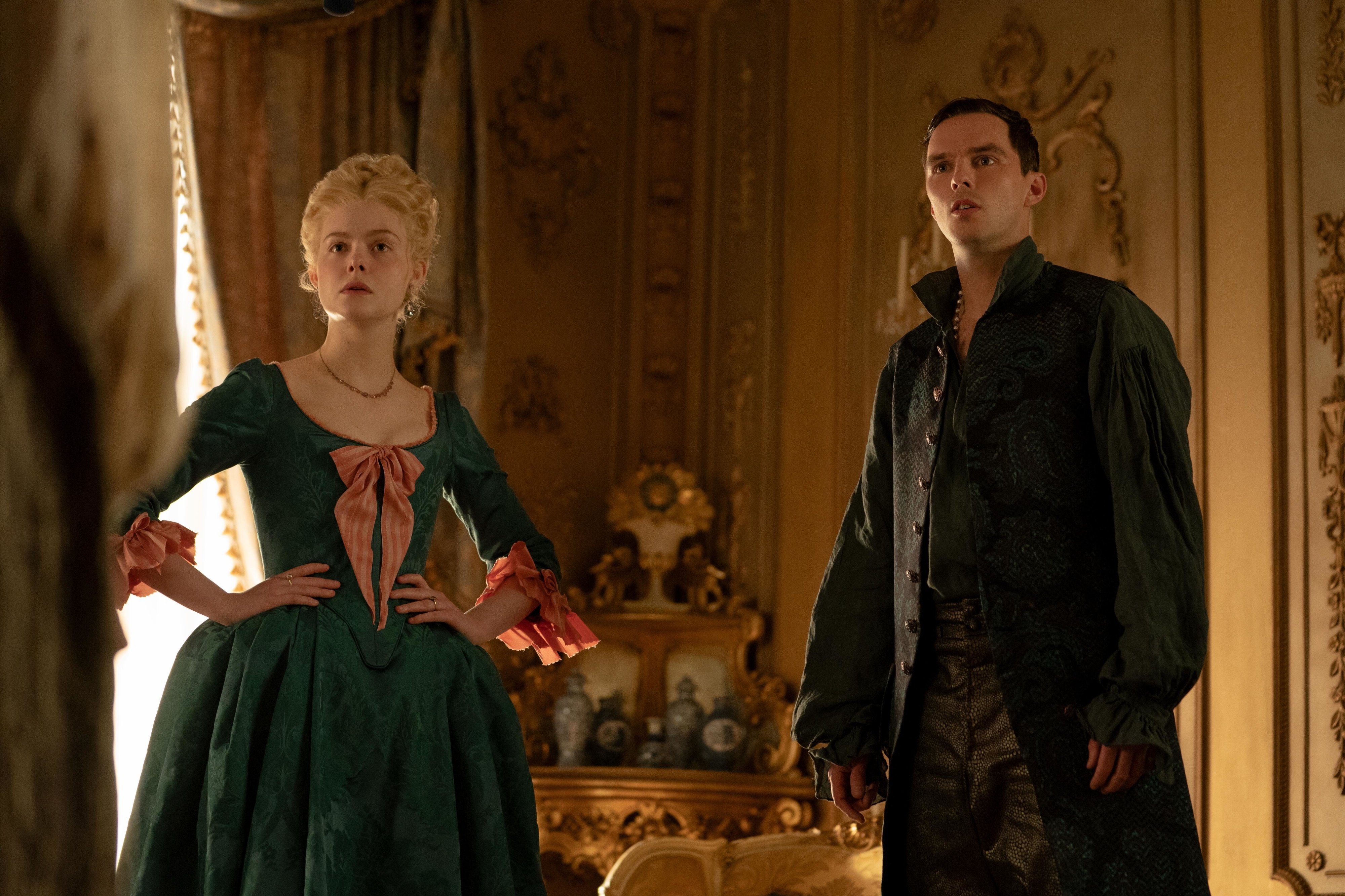 Catherine the Great and Peter III from The Great 4K HD Wallpaper