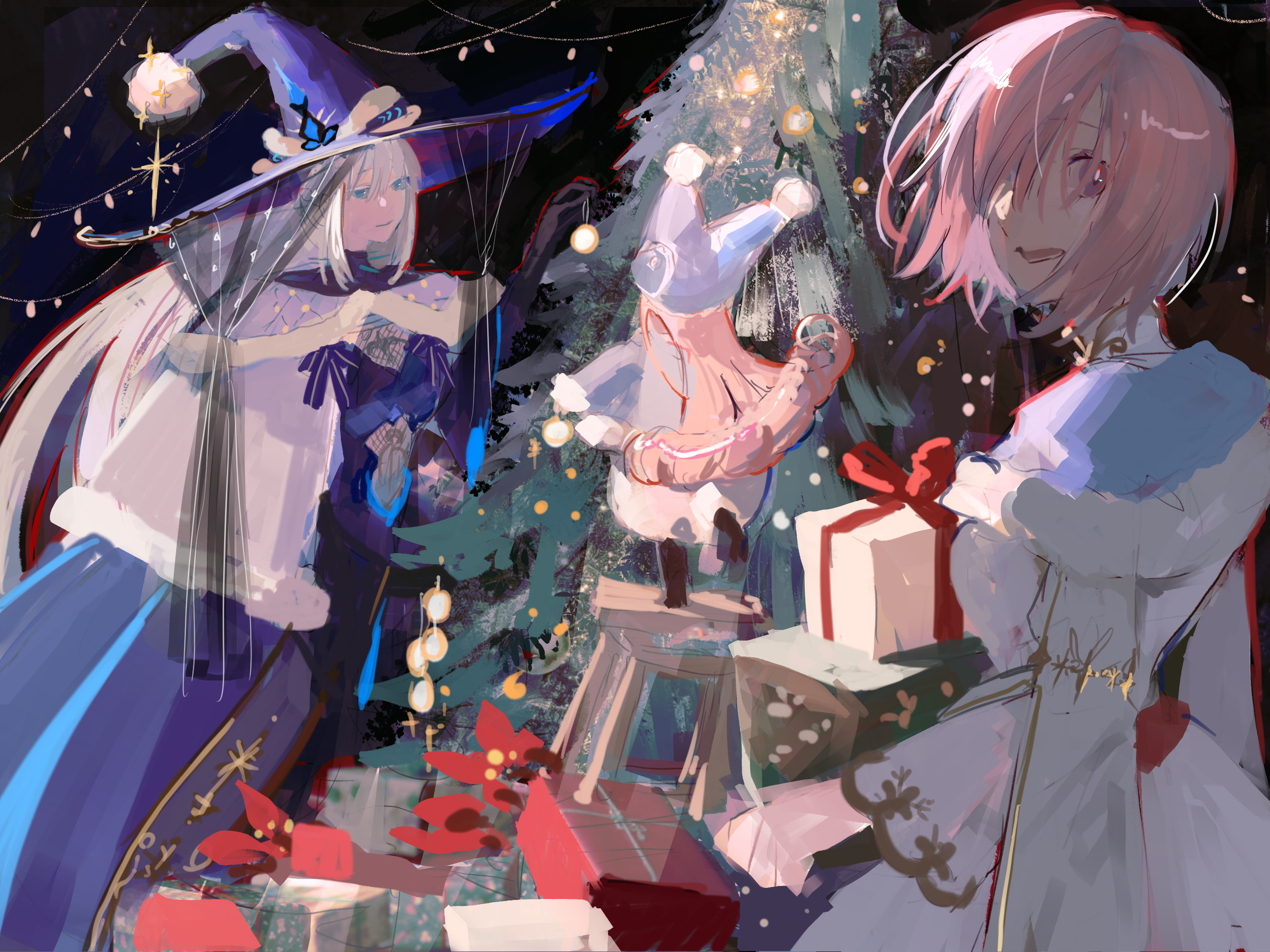 Mashu Kyrielight and Rider from Fate/Grand Order HD Wallpaper