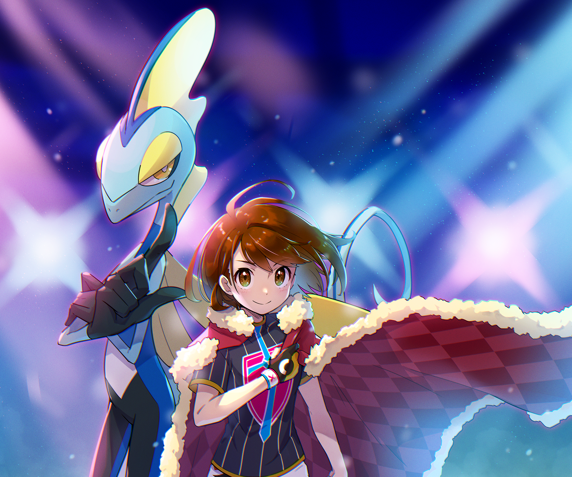 Gloria and Inteleon from Pokémon HD Wallpaper