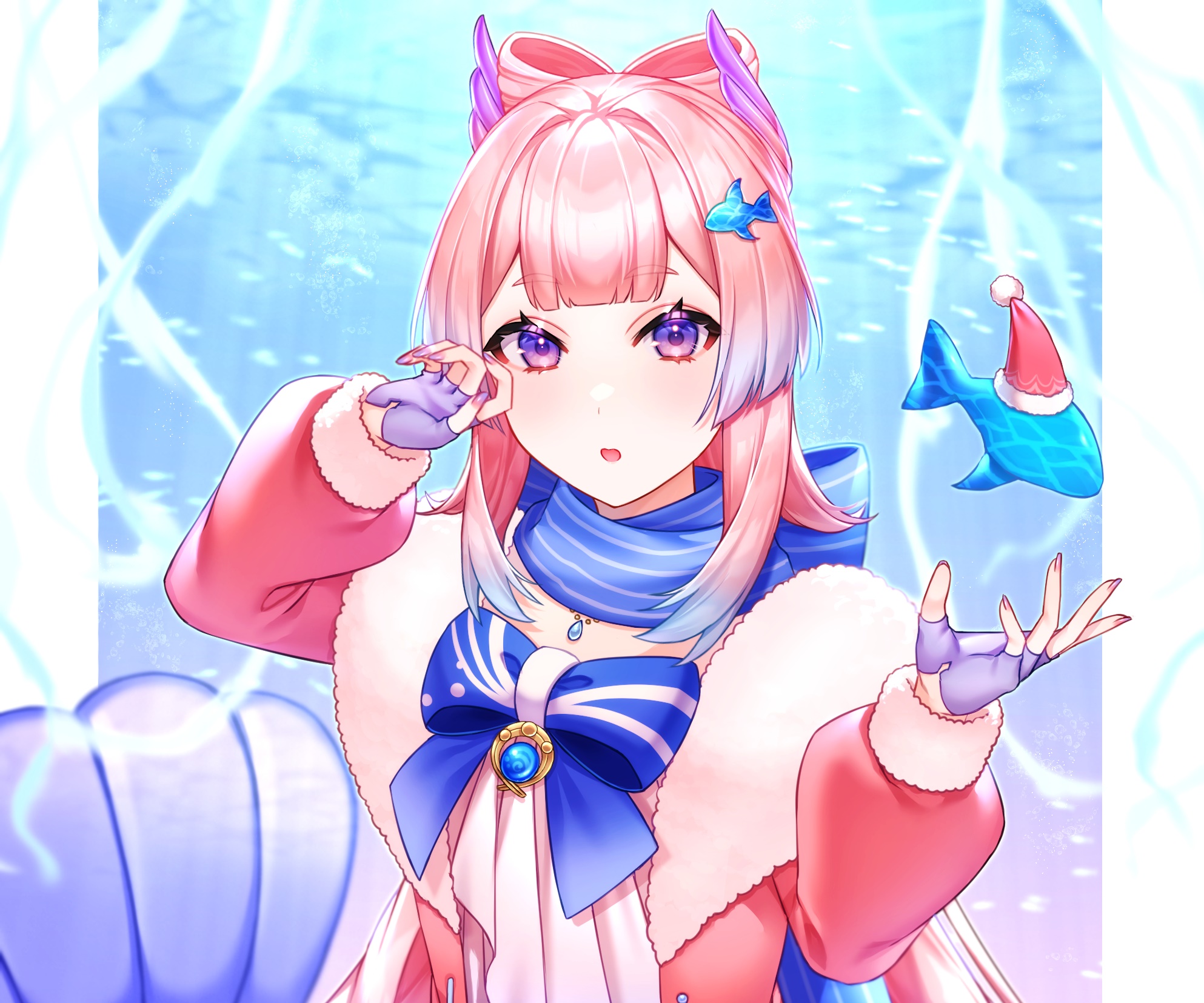 Sangonomiya Kokomi from Genshin Impact HD Wallpaper