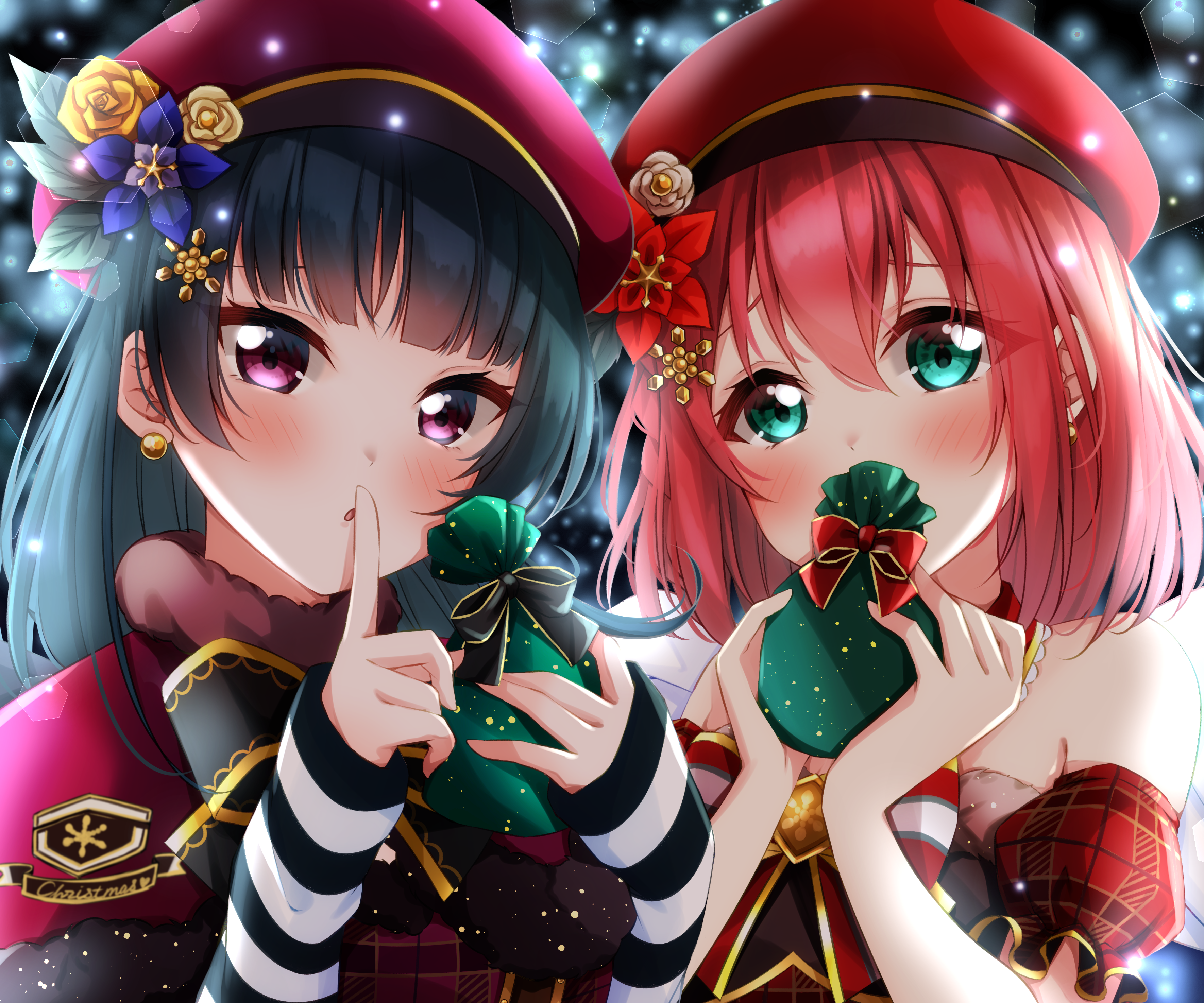 Yoshiko Tsushima and Ruby Kurosawa from Love Live! Sunshine!! HD Wallpaper
