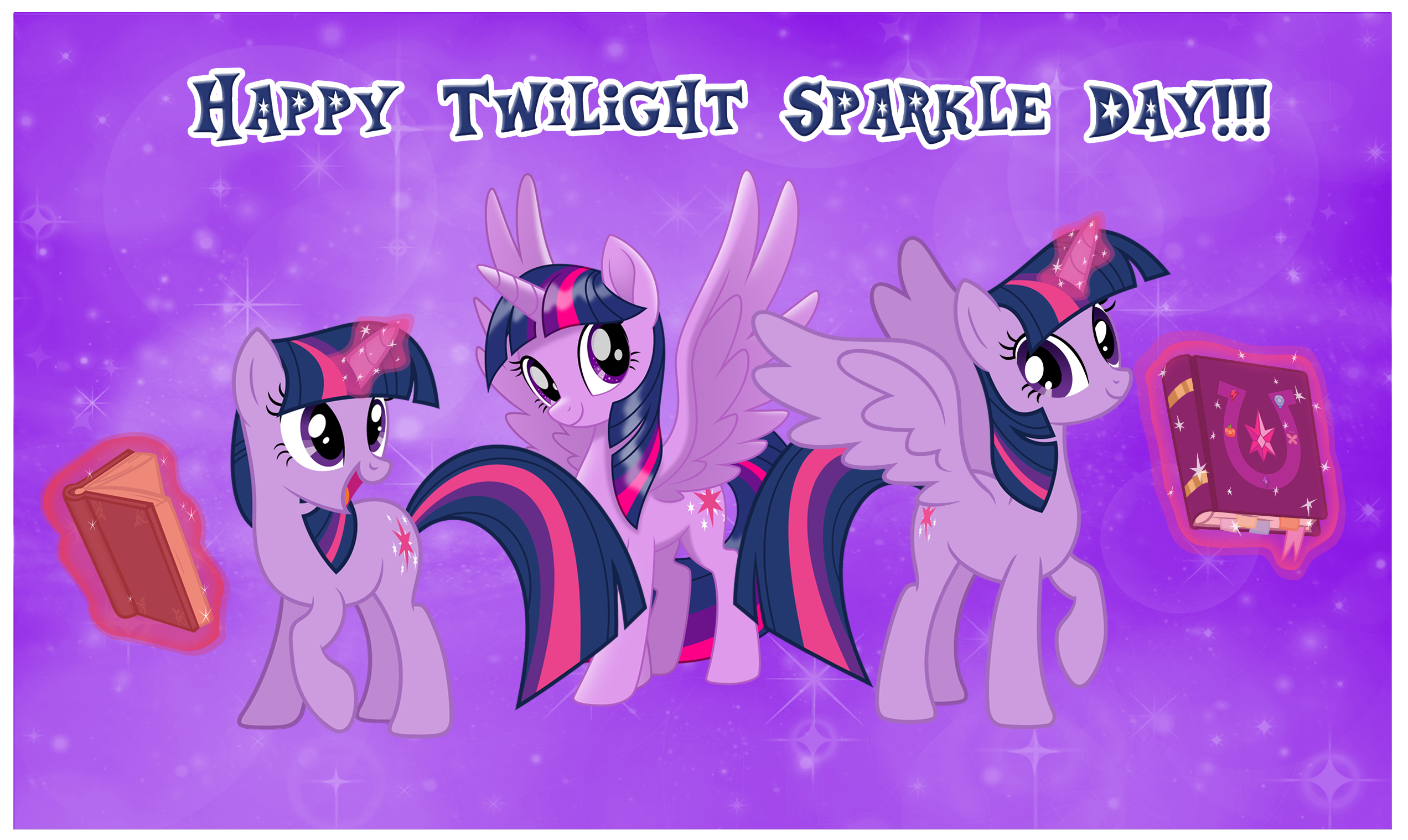 Twilight Sparkle from My Little Pony: Friendship Is Magic HD Wallpaper