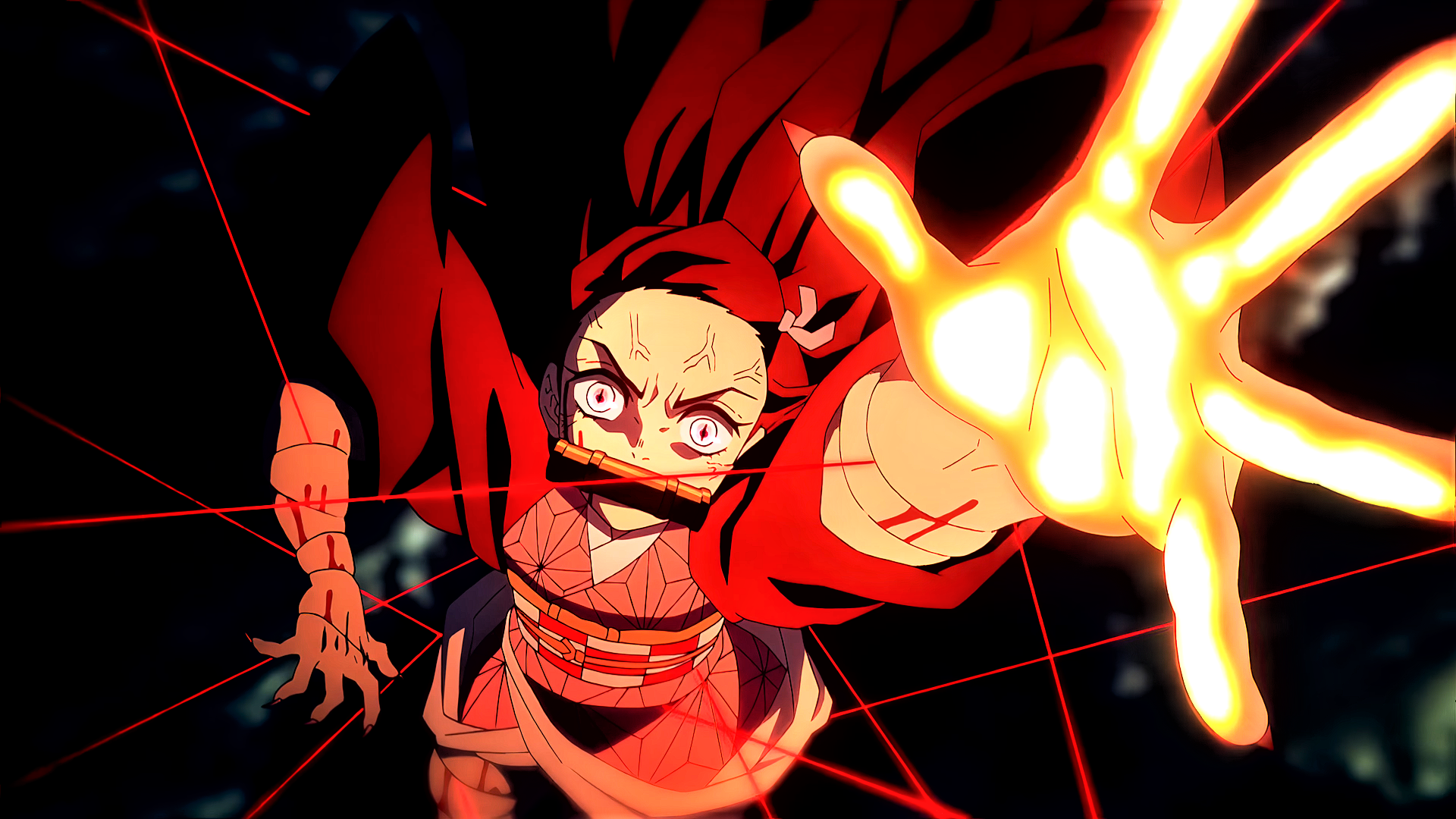 Nezuko Kamado from Demon Slayer HD Wallpaper