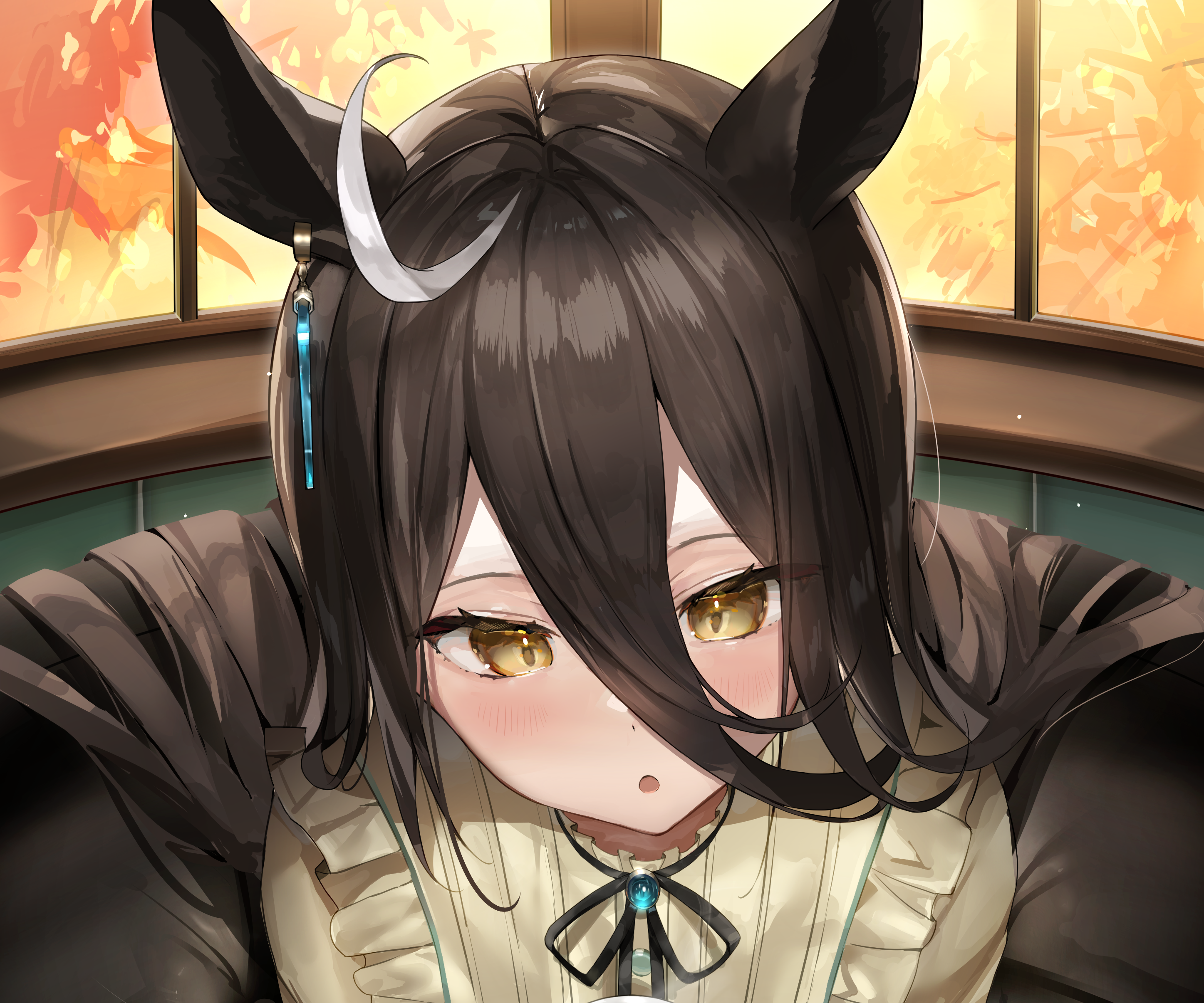 Manhattan Café from Uma Musume: Pretty Derby HD Wallpaper