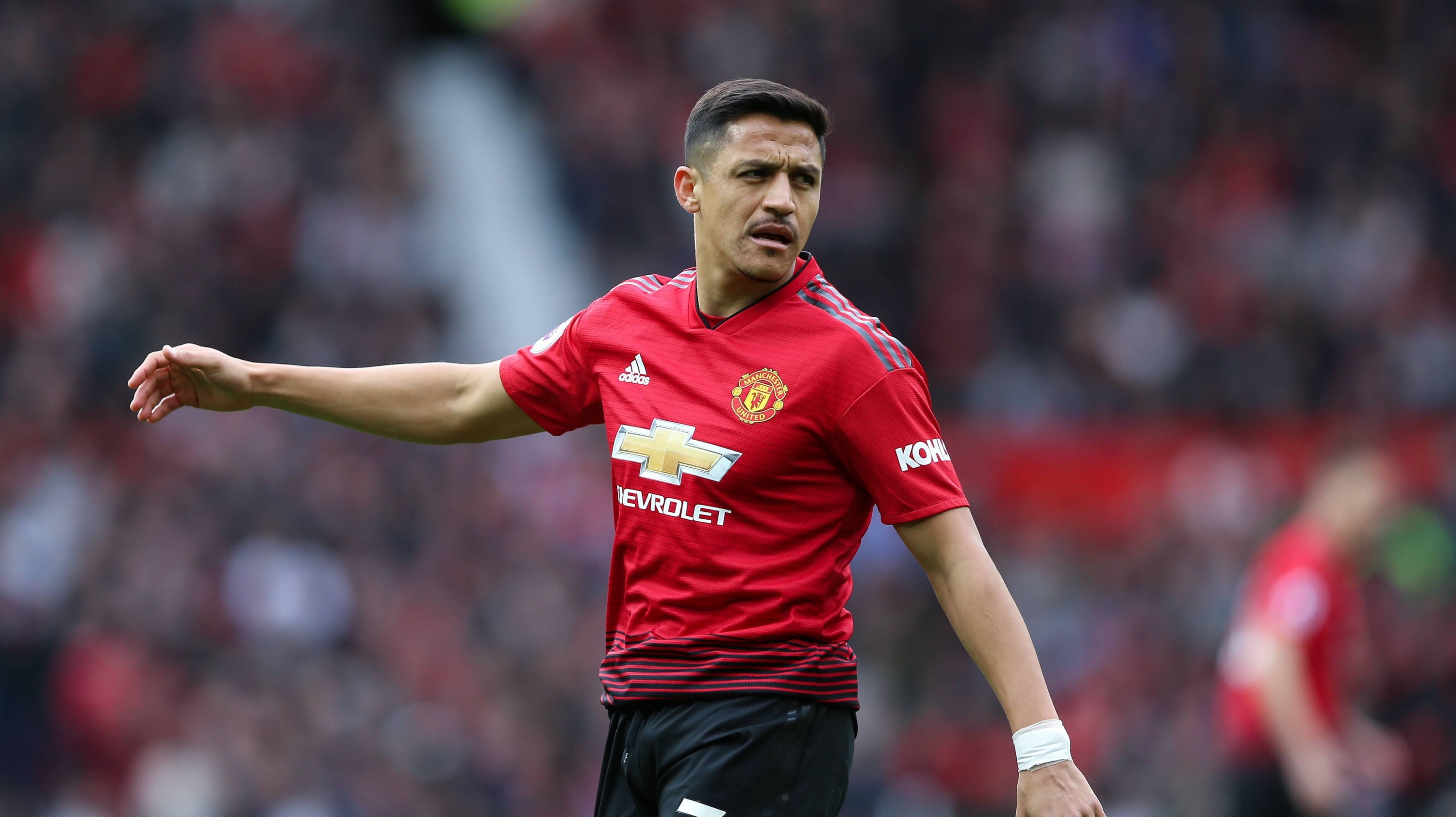 Alexis Sanchez Manchester United HD Wallpaper