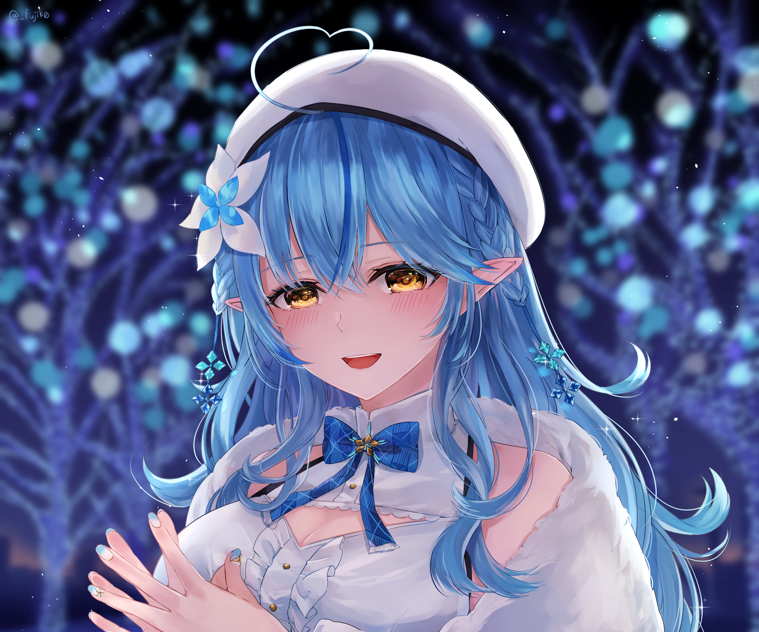 Yukihana Lamy from Hololive HD Wallpaper
