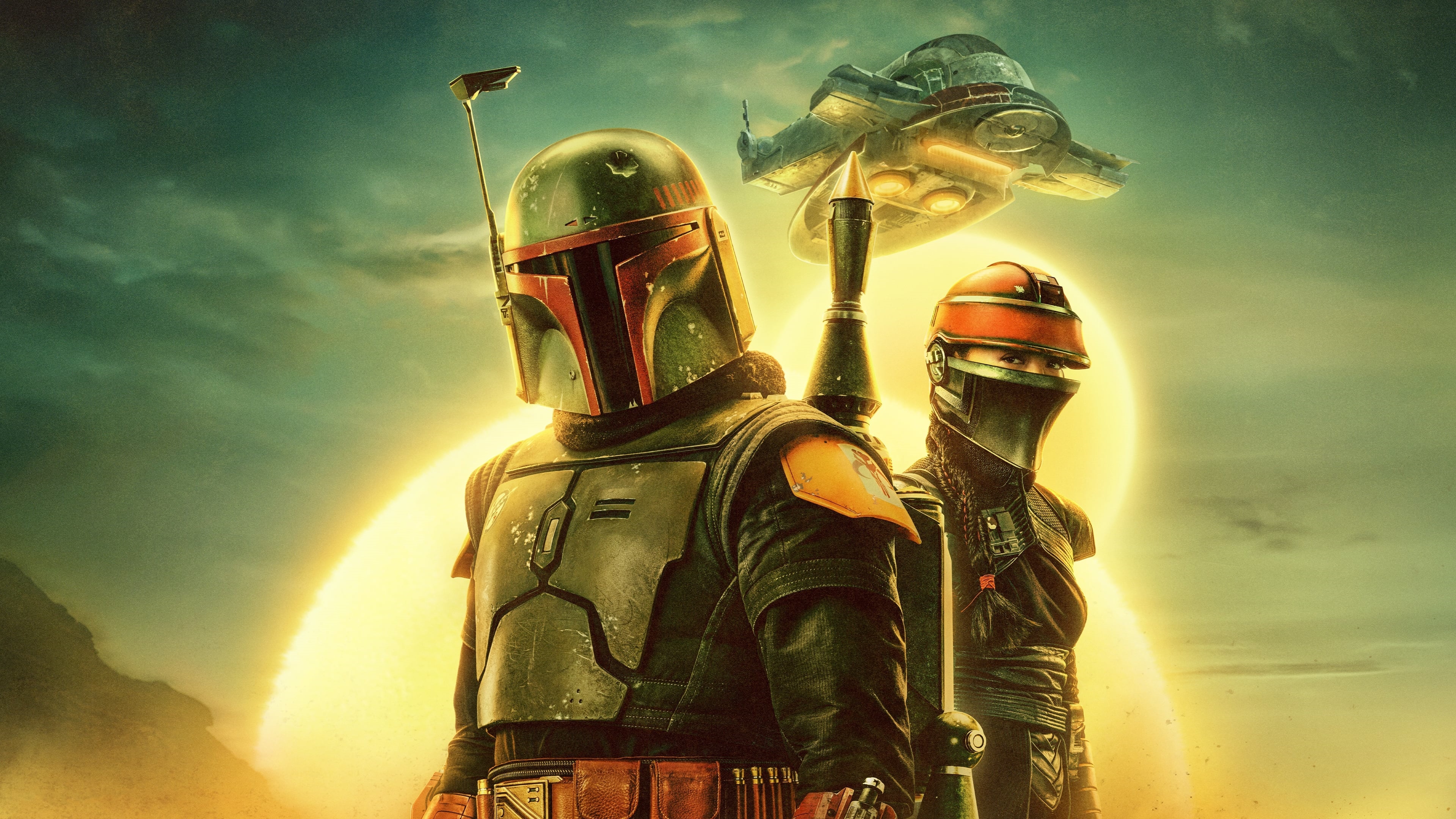 Boba Fett and Fennec Shand from The Book of Boba Fett 4K HD Wallpaper