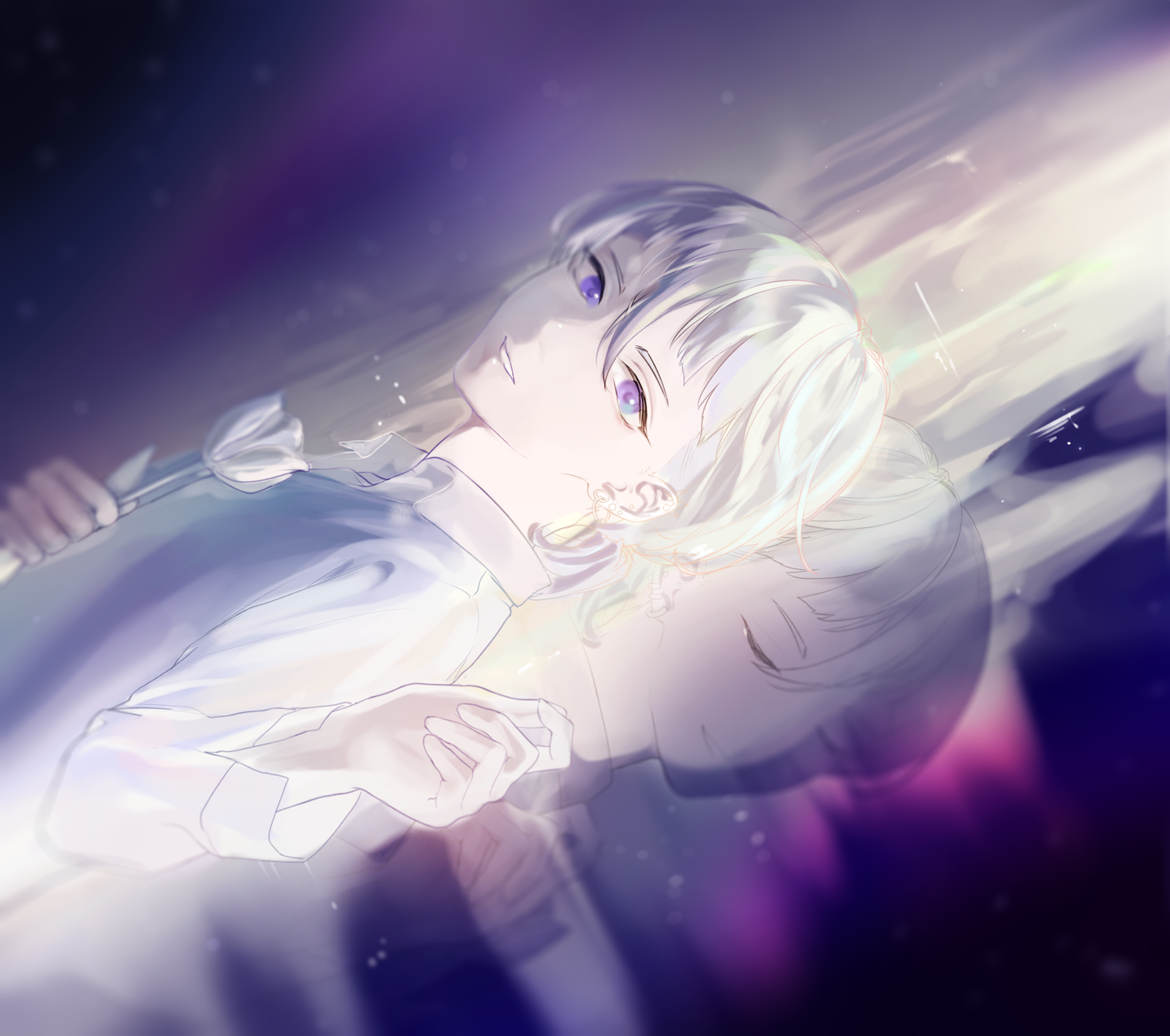 Ryu Natsume from Paradox Live in Reflection HD Wallpaper