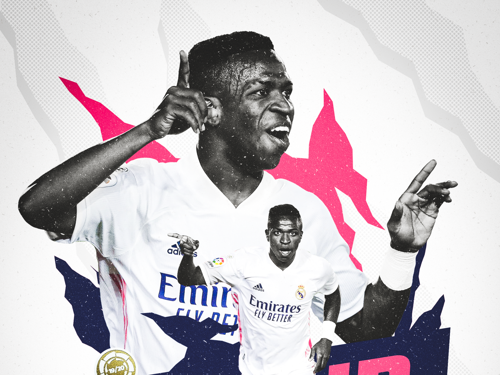 Vinícius Júnior Real Madrid HD Wallpaper