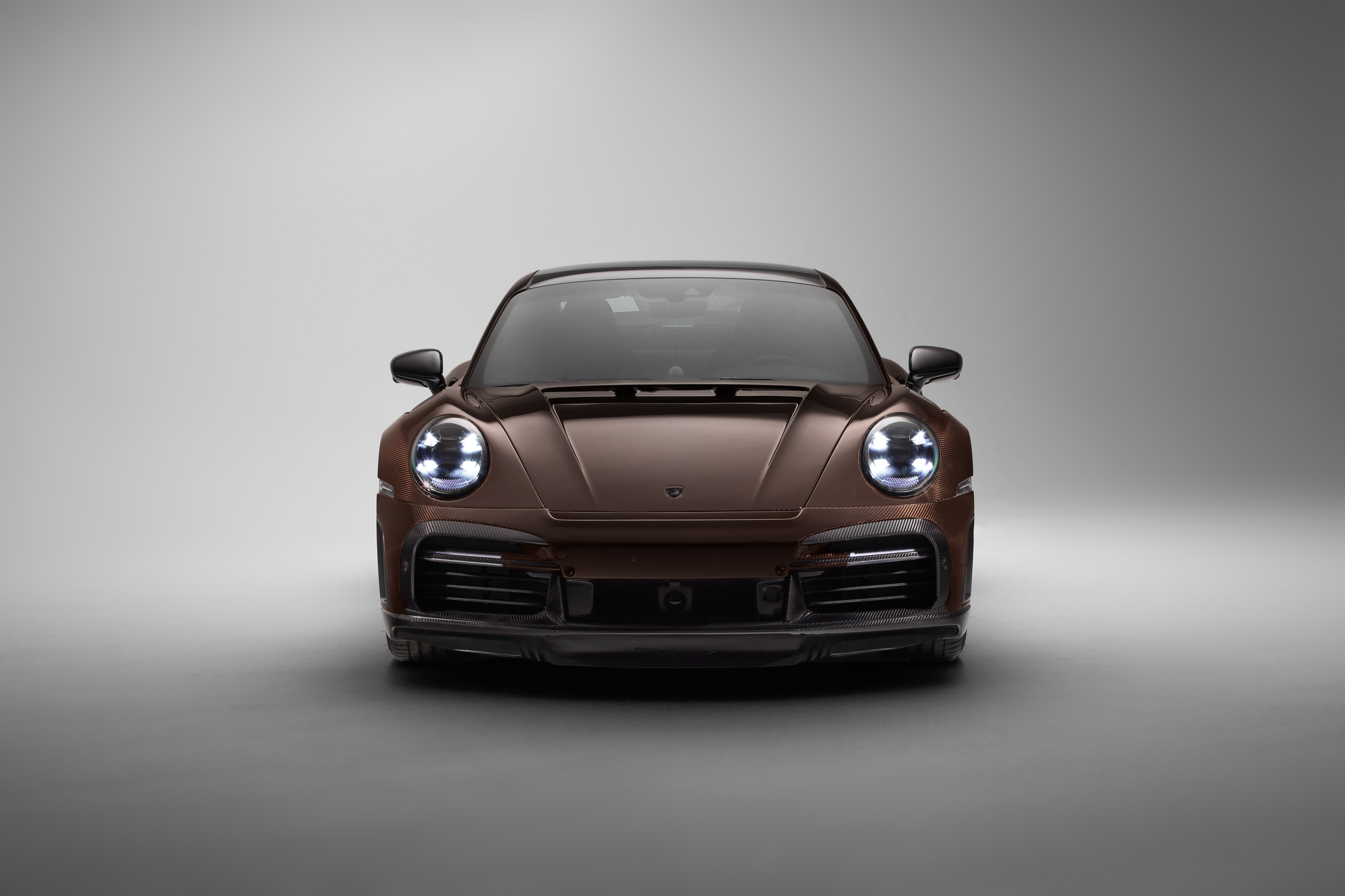 Porsche 911 Turbo S Stinger GTR Carbon Edition 4K HD Wallpaper
