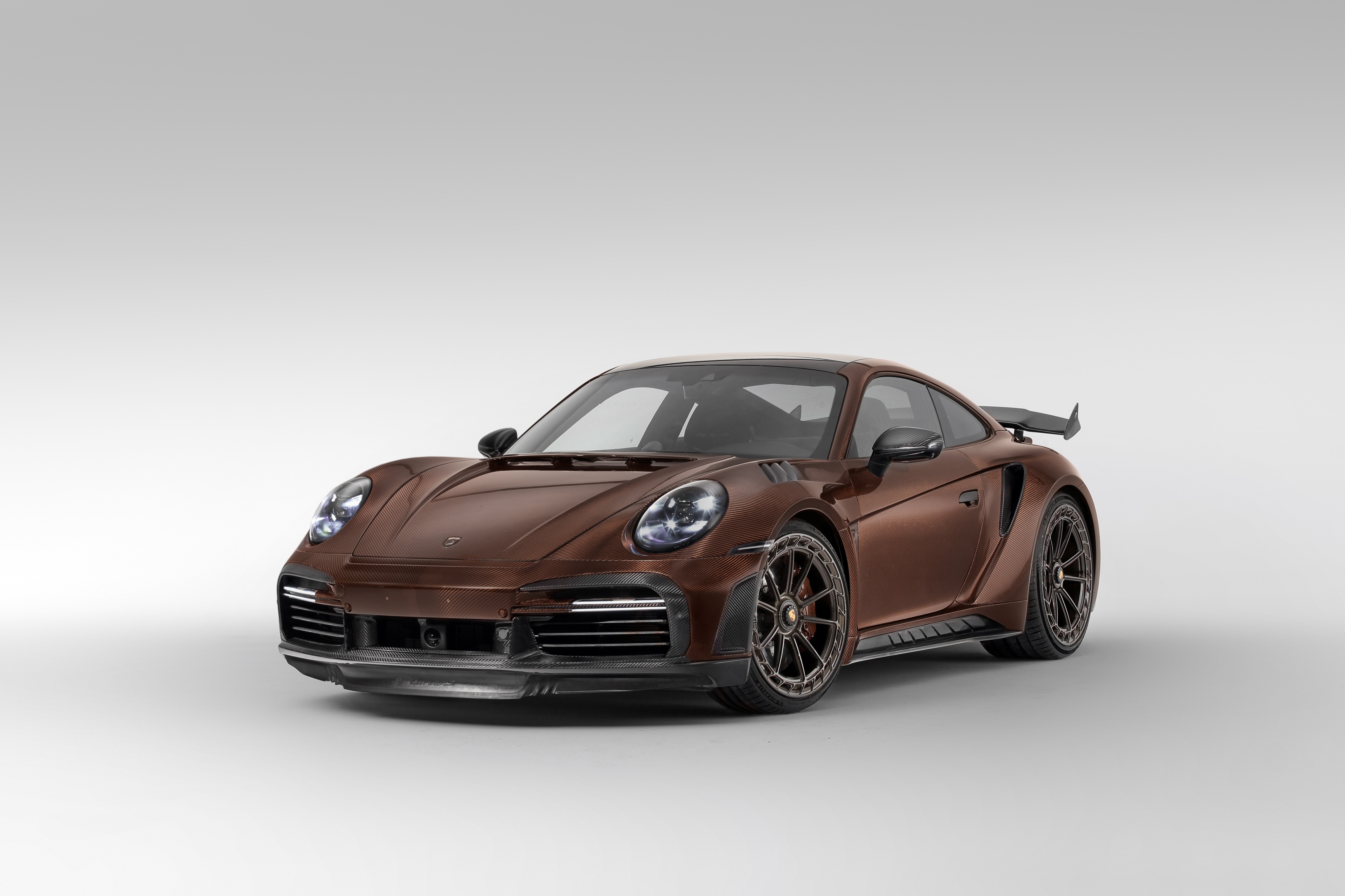 Porsche 911 Turbo S Stinger GTR Carbon Edition HD Wallpaper