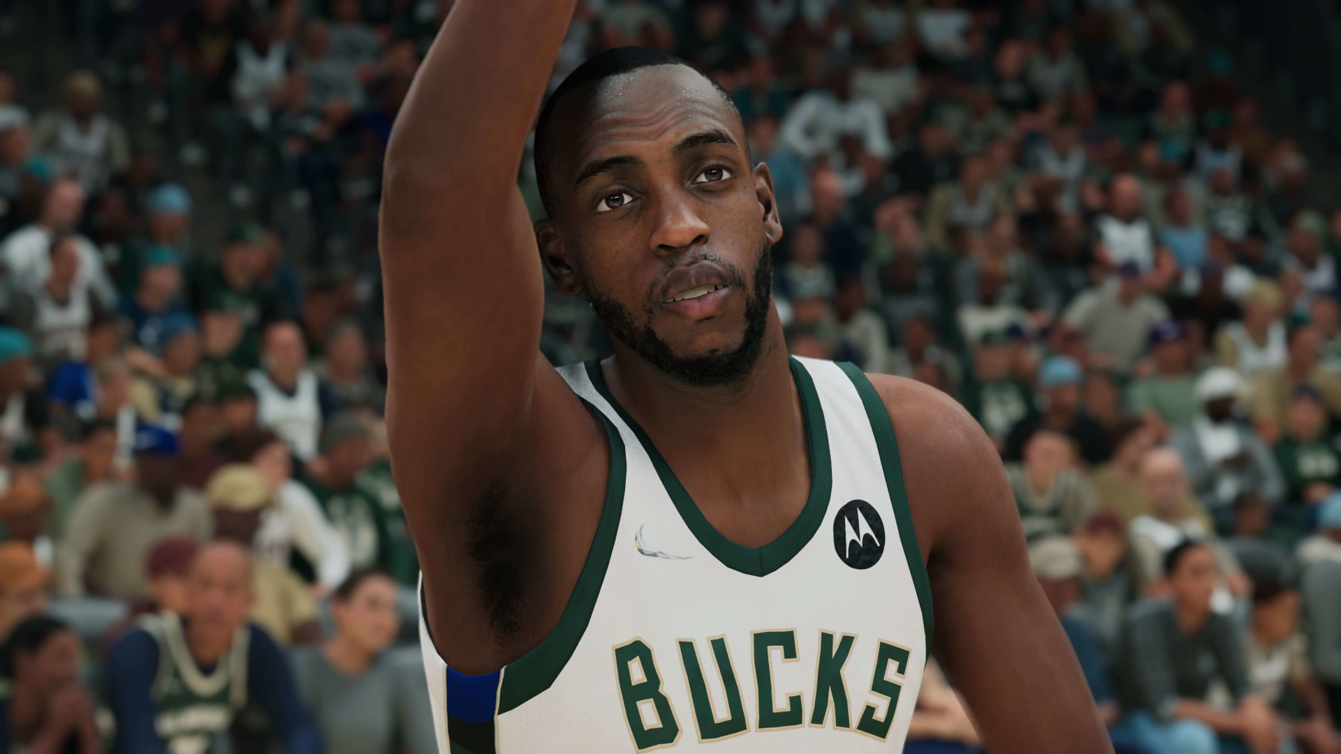 Khris Middleton from NBA 2K22 HD Wallpaper