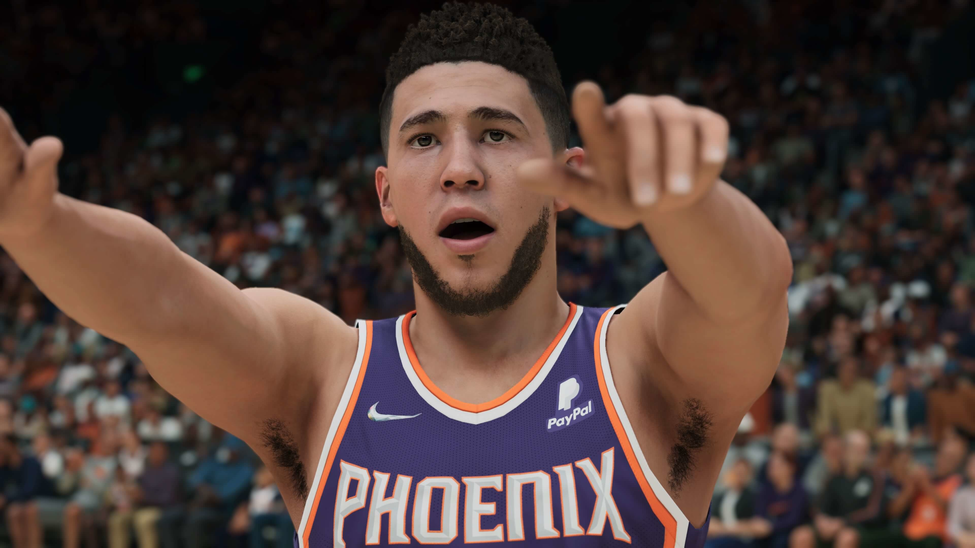 Devin Booker from NBA 2K22 HD Wallpaper