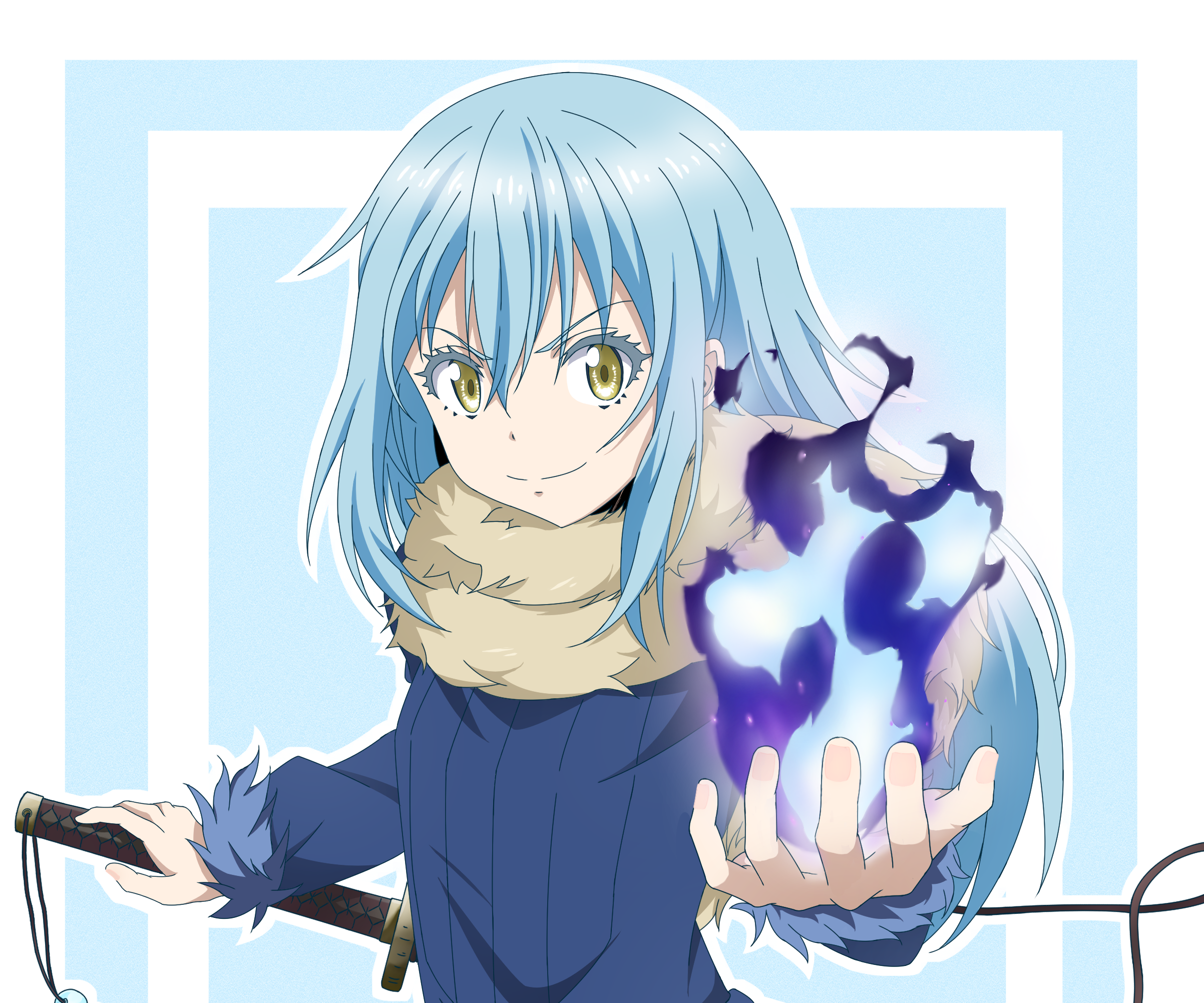 Rimuru Tempest from That Time I Got Reincarnated As A Slime HD Wallpaper