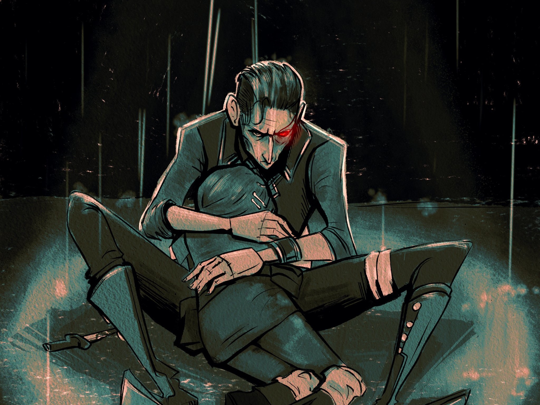 Silco and Vi from Arcane HD Wallpaper