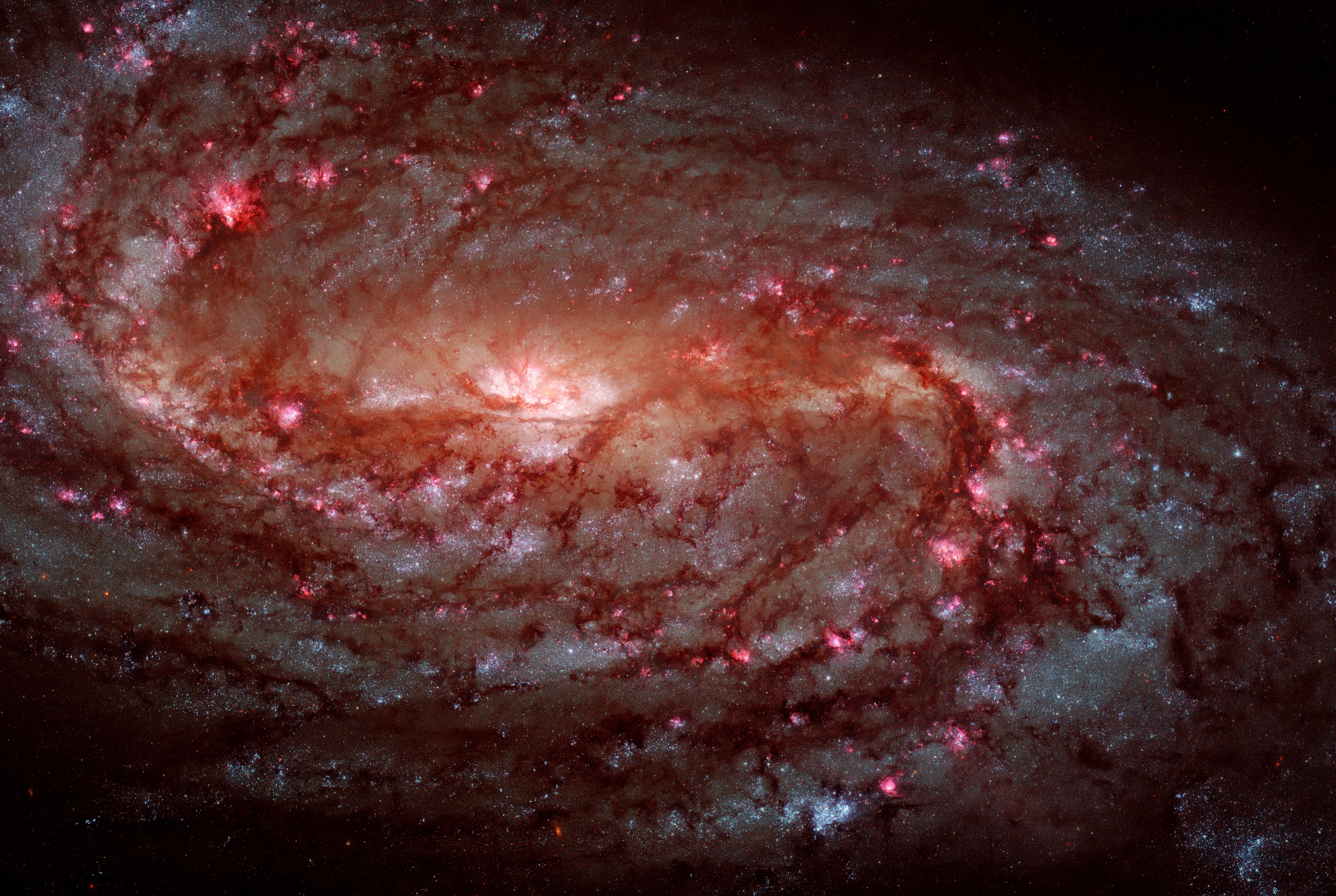 Sci Fi Galaxy 4K Space HD Wallpaper