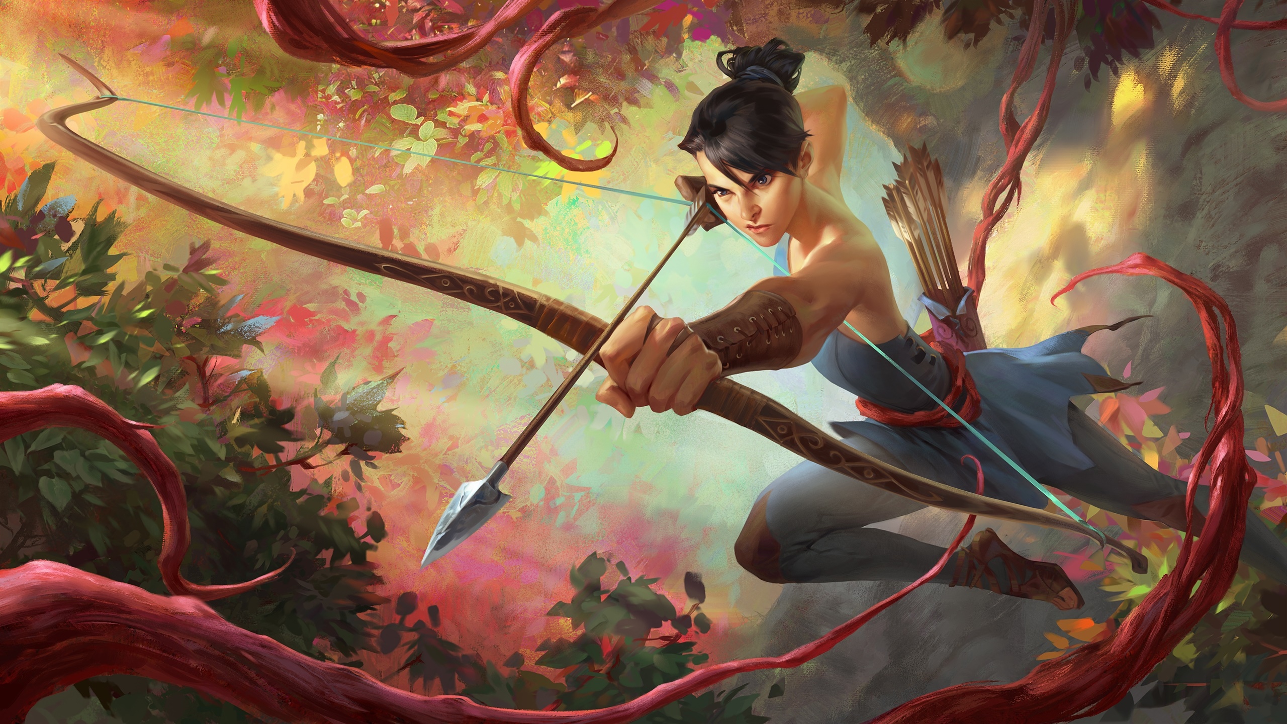 Archer from League of Legends HD Wallpaper
