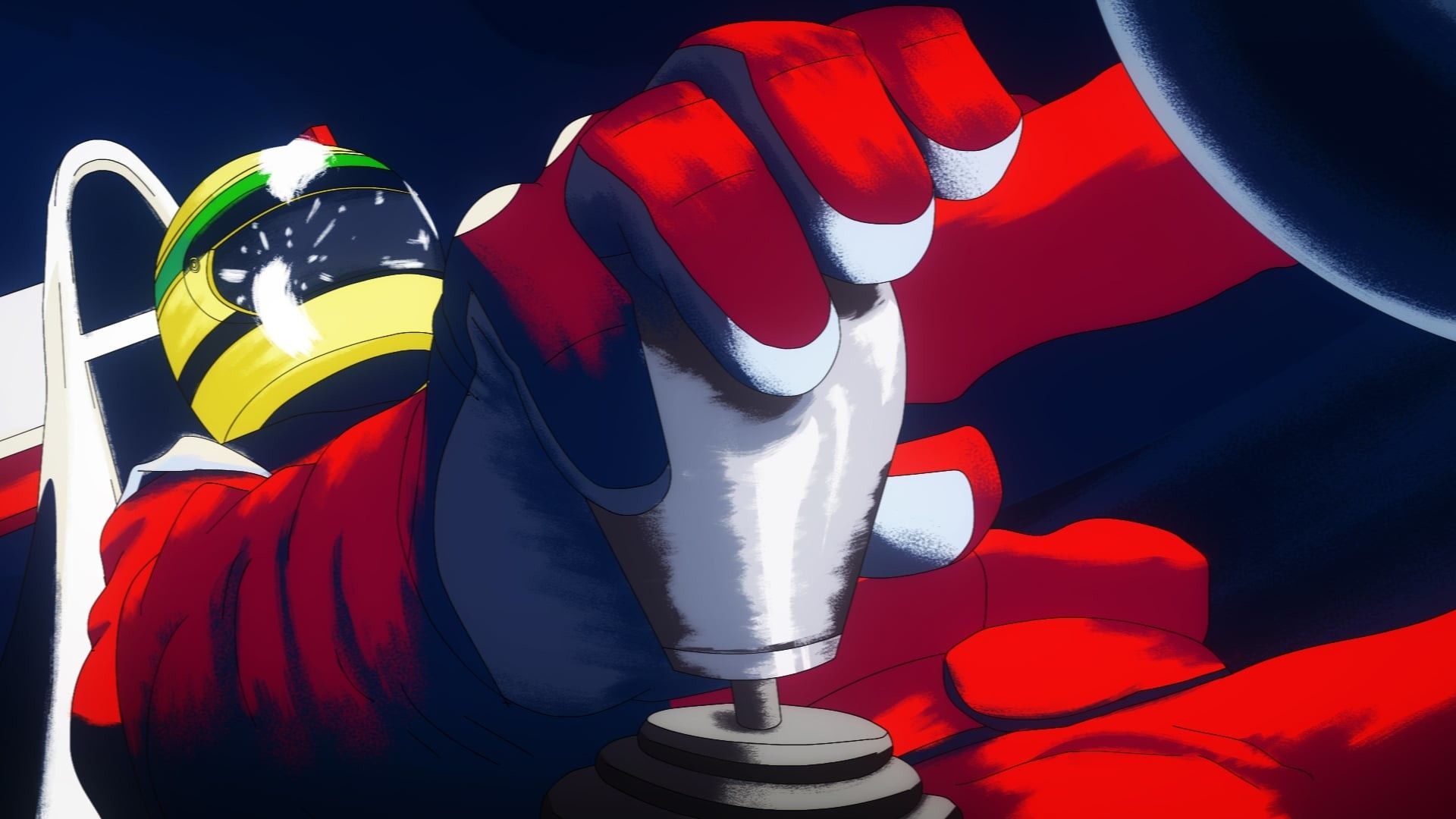 Ayrton Senna driving an F1 car HD Wallpaper