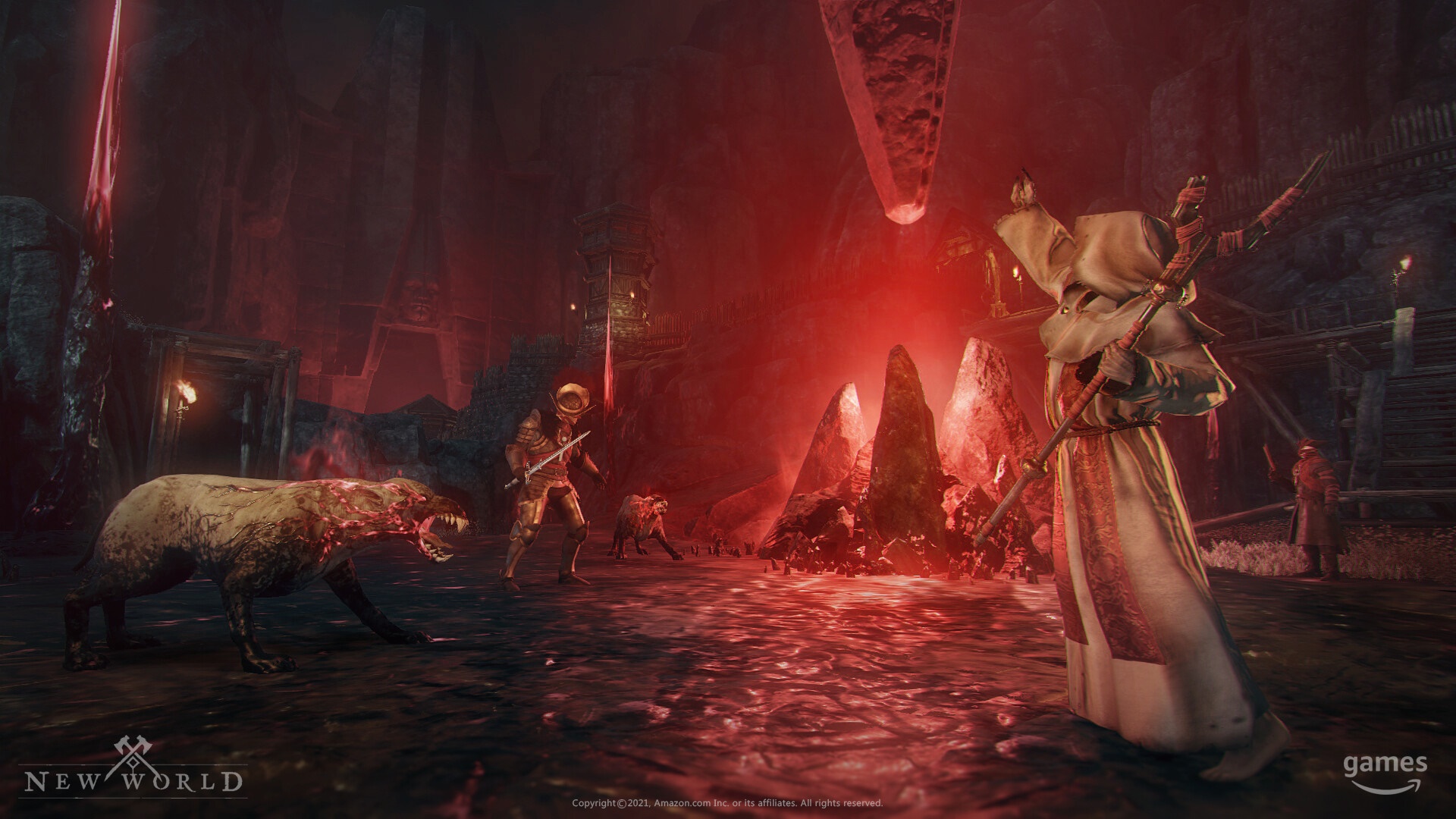 New World game screenshot HD Wallpaper