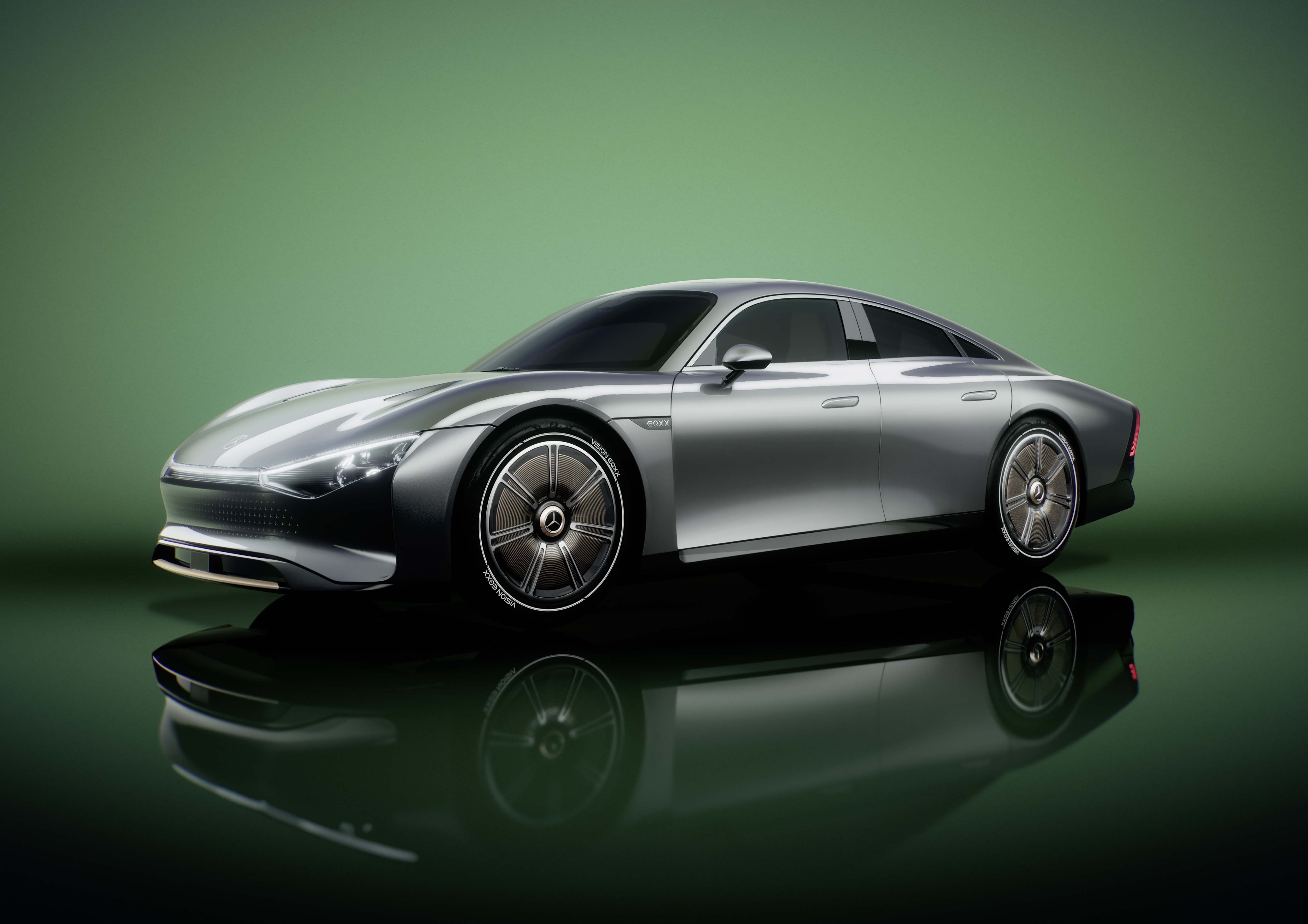 Mercedes-Benz Vision EQXX electric car 4K HD Wallpaper