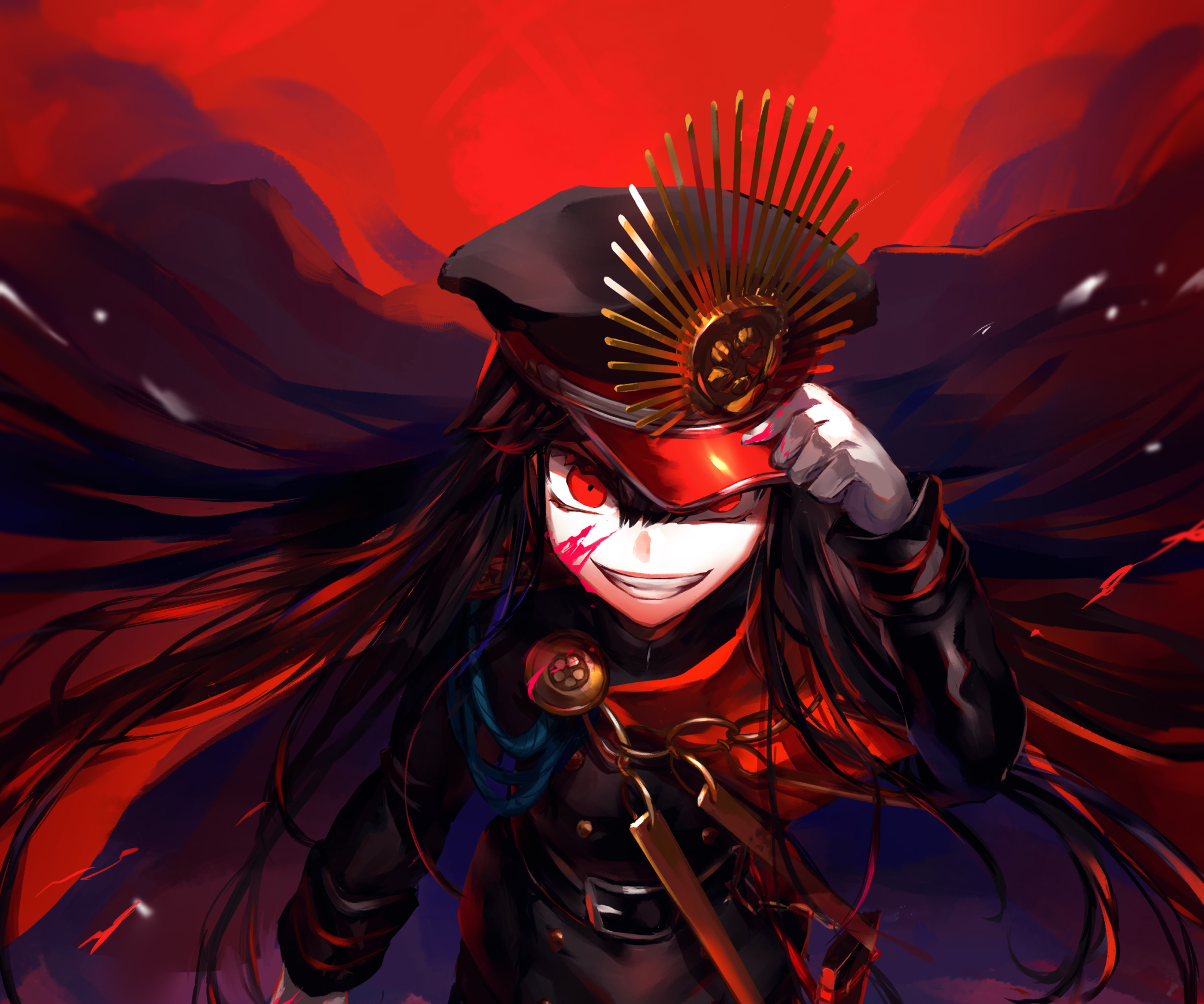 Oda Nobunaga from Fate/Grand Order HD Wallpaper