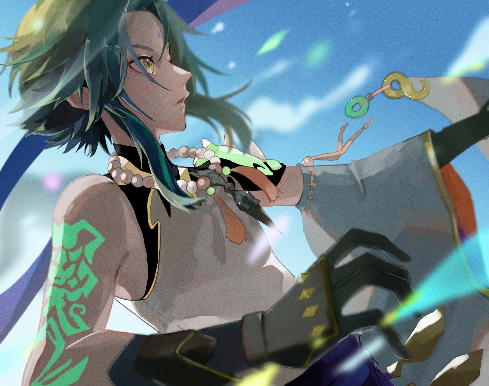 Xiao from Genshin Impact HD Wallpaper