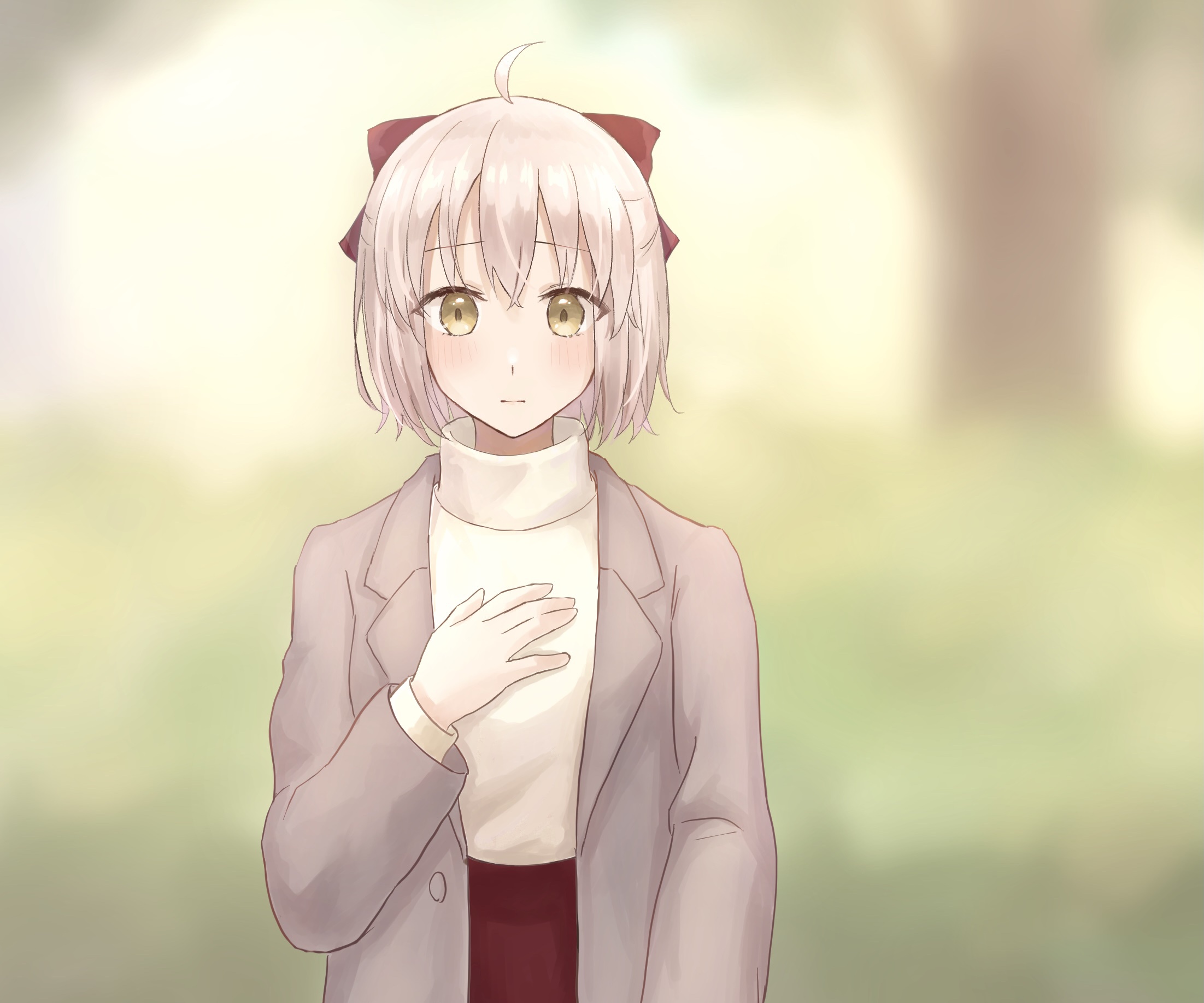 Sakura Saber from Fate/Grand Order HD Wallpaper