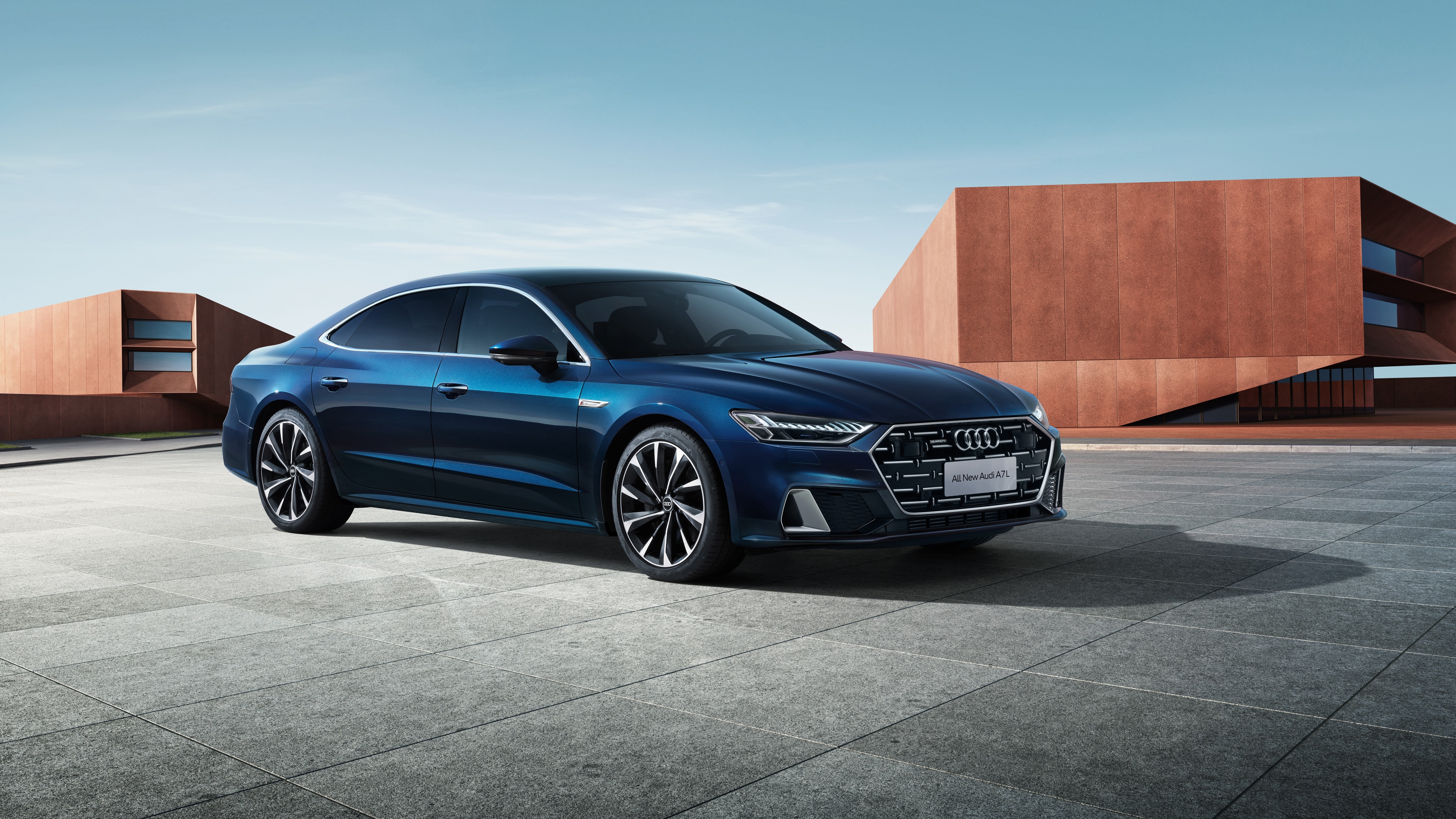 Audi A7L 55 TFSI quattro S line HD Wallpaper