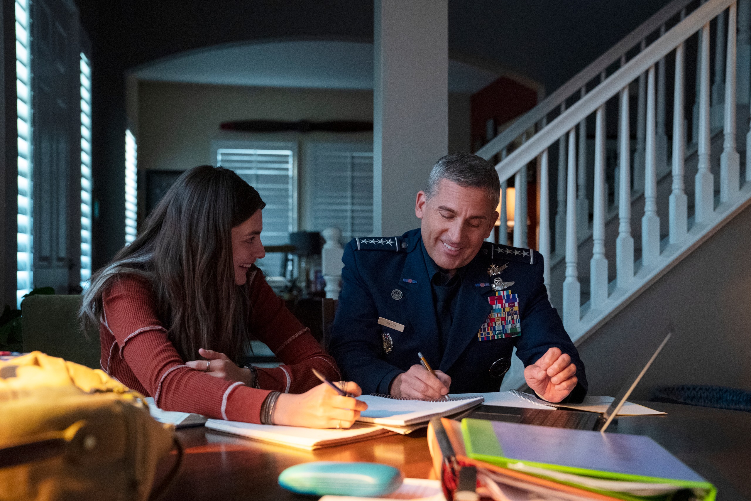 Erin Naird and Mark Naird from Space Force HD Wallpaper
