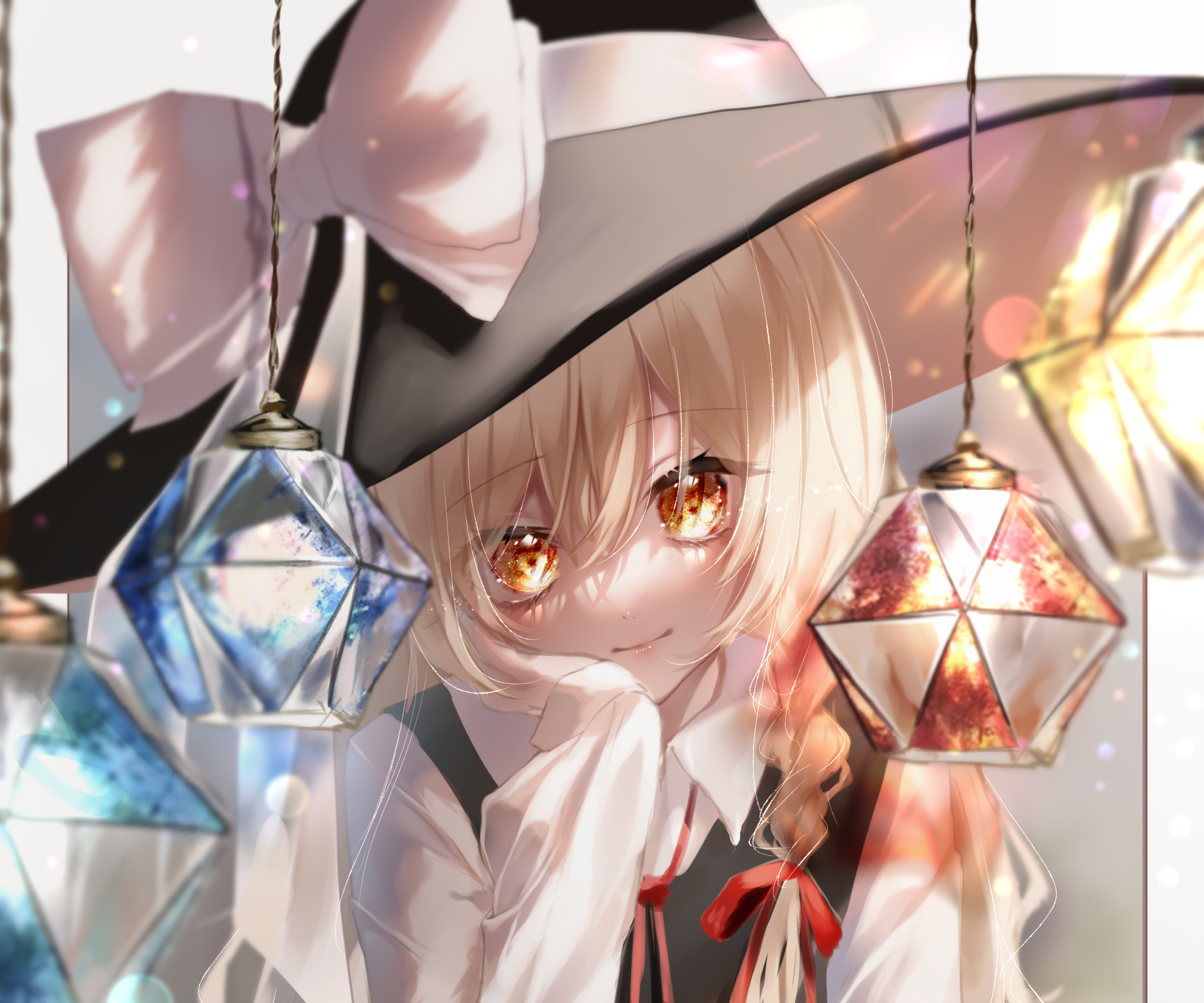 Marisa Kirisame from Touhou Project HD Wallpaper