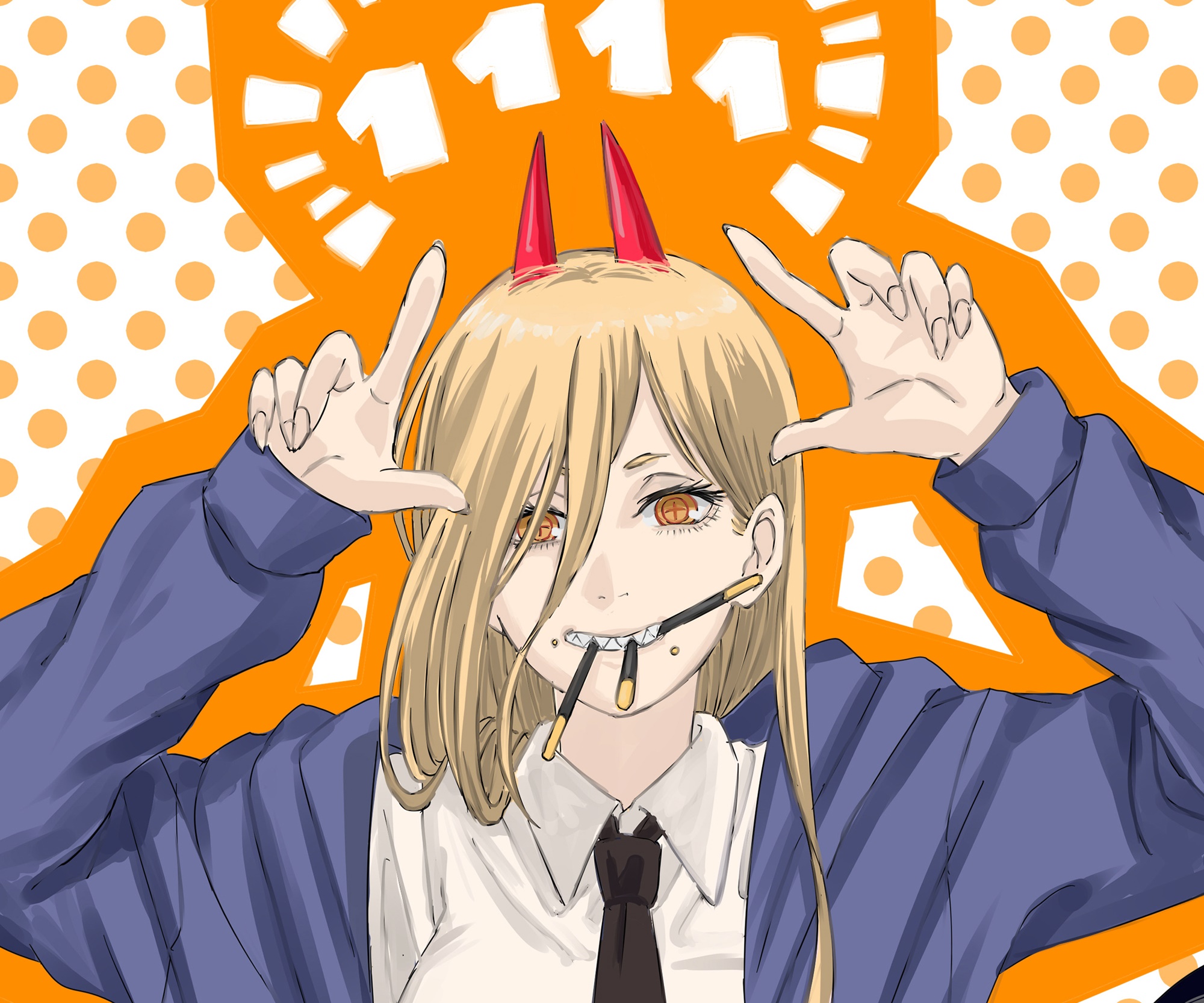 Power from Chainsaw Man HD Wallpaper