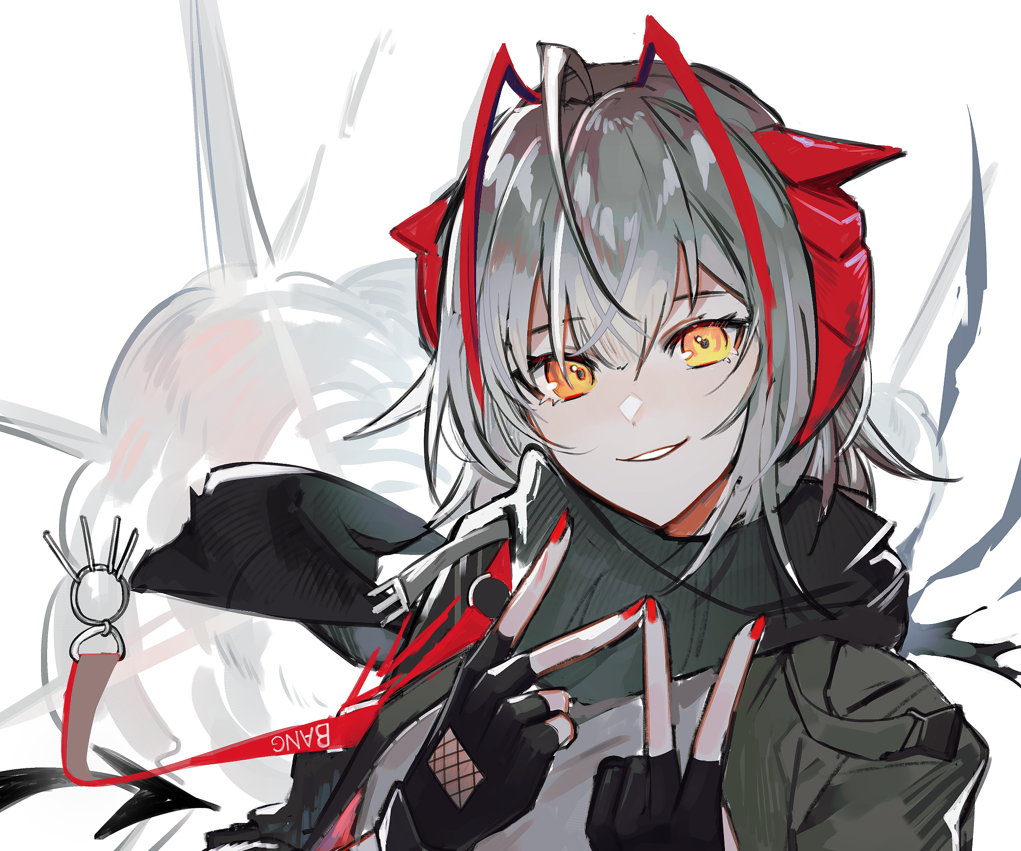 W from Arknights HD Wallpaper