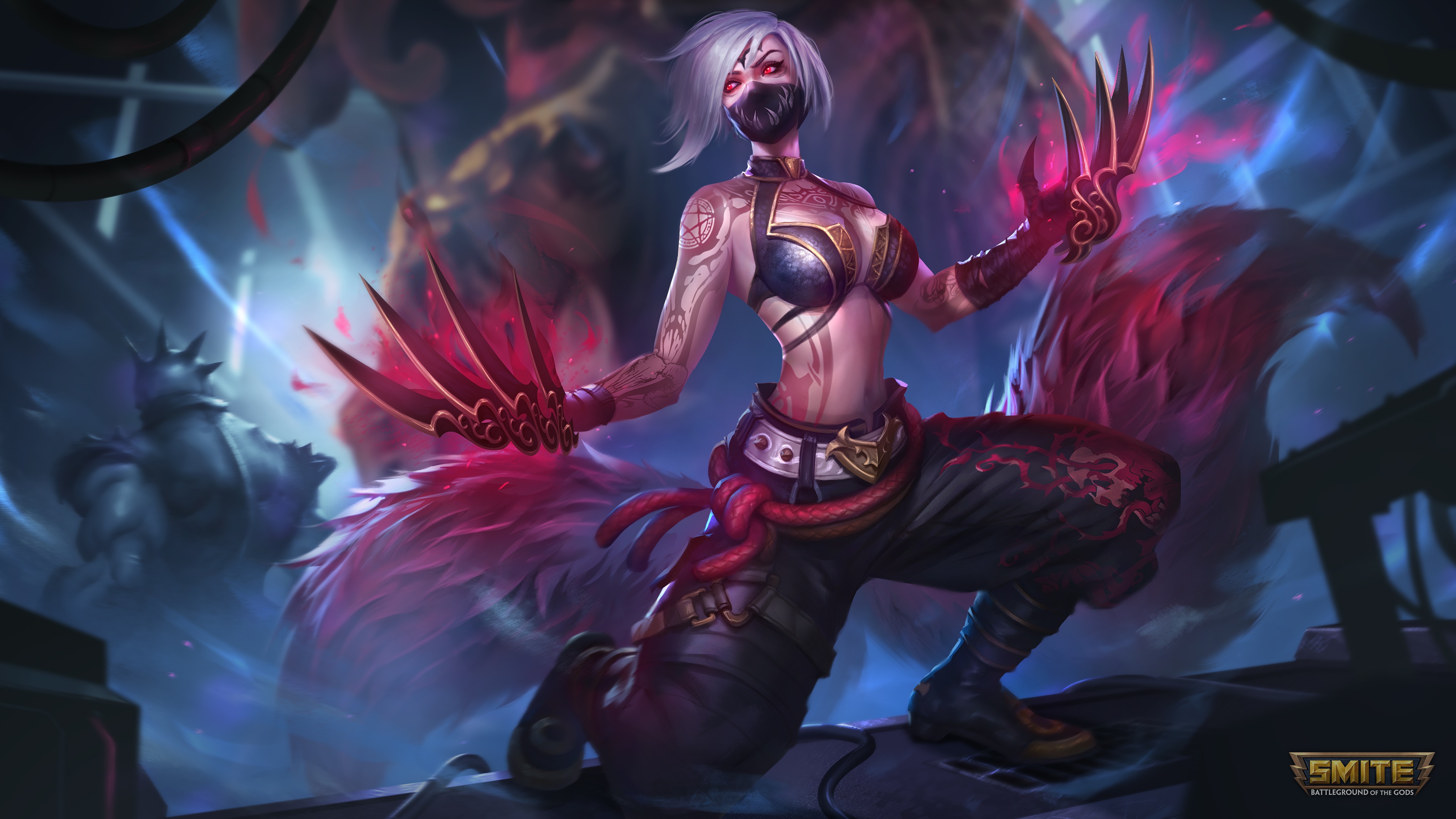 Devil Punk Da Ji from Smite HD Wallpaper