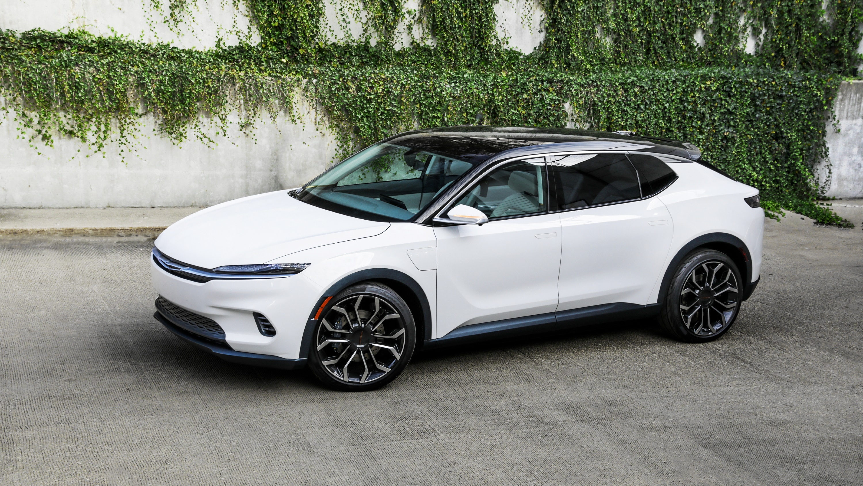 Chrysler Airflow Concept electric SUV HD Wallpaper