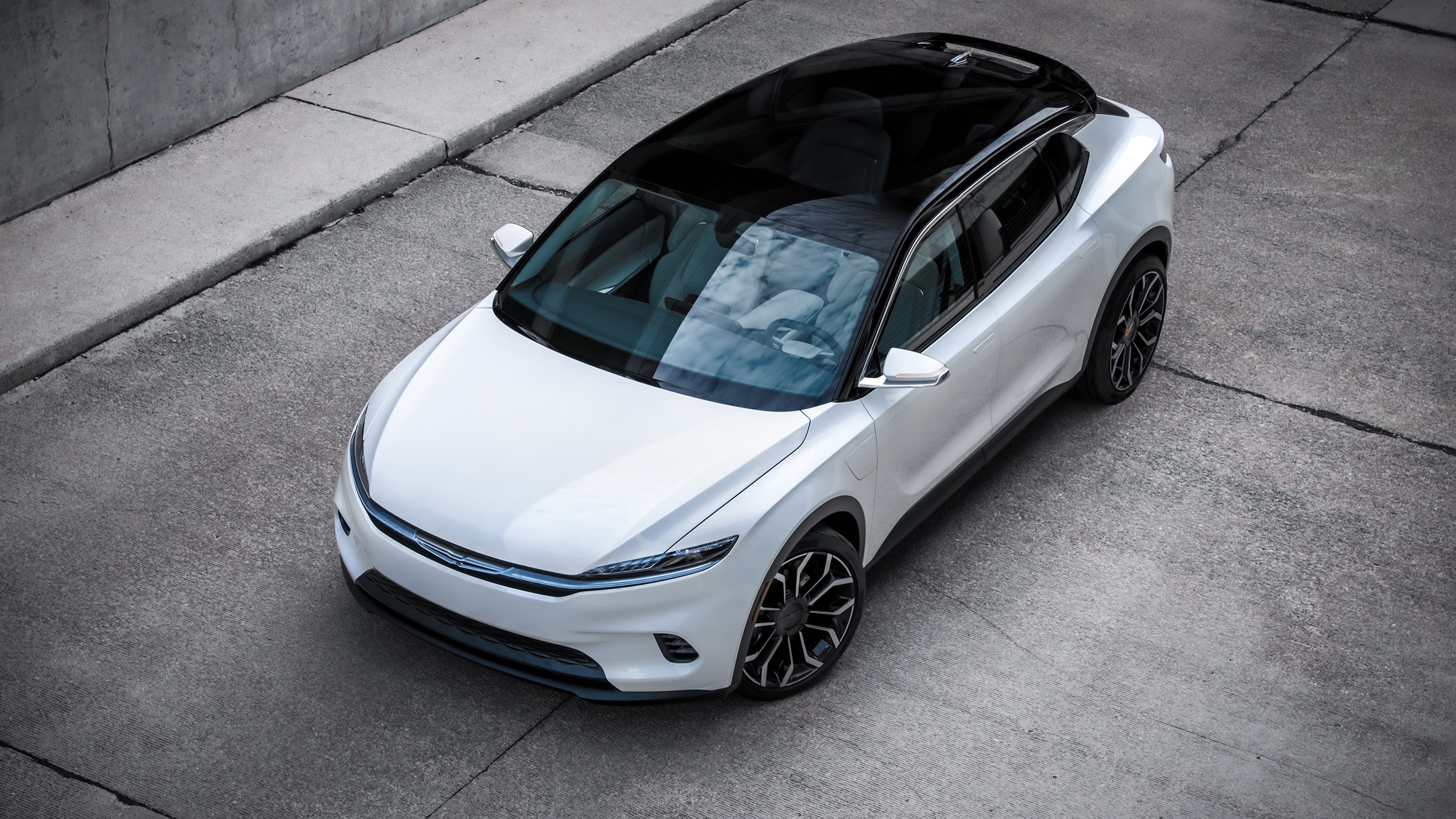 Chrysler Airflow Concept electric SUV HD Wallpaper